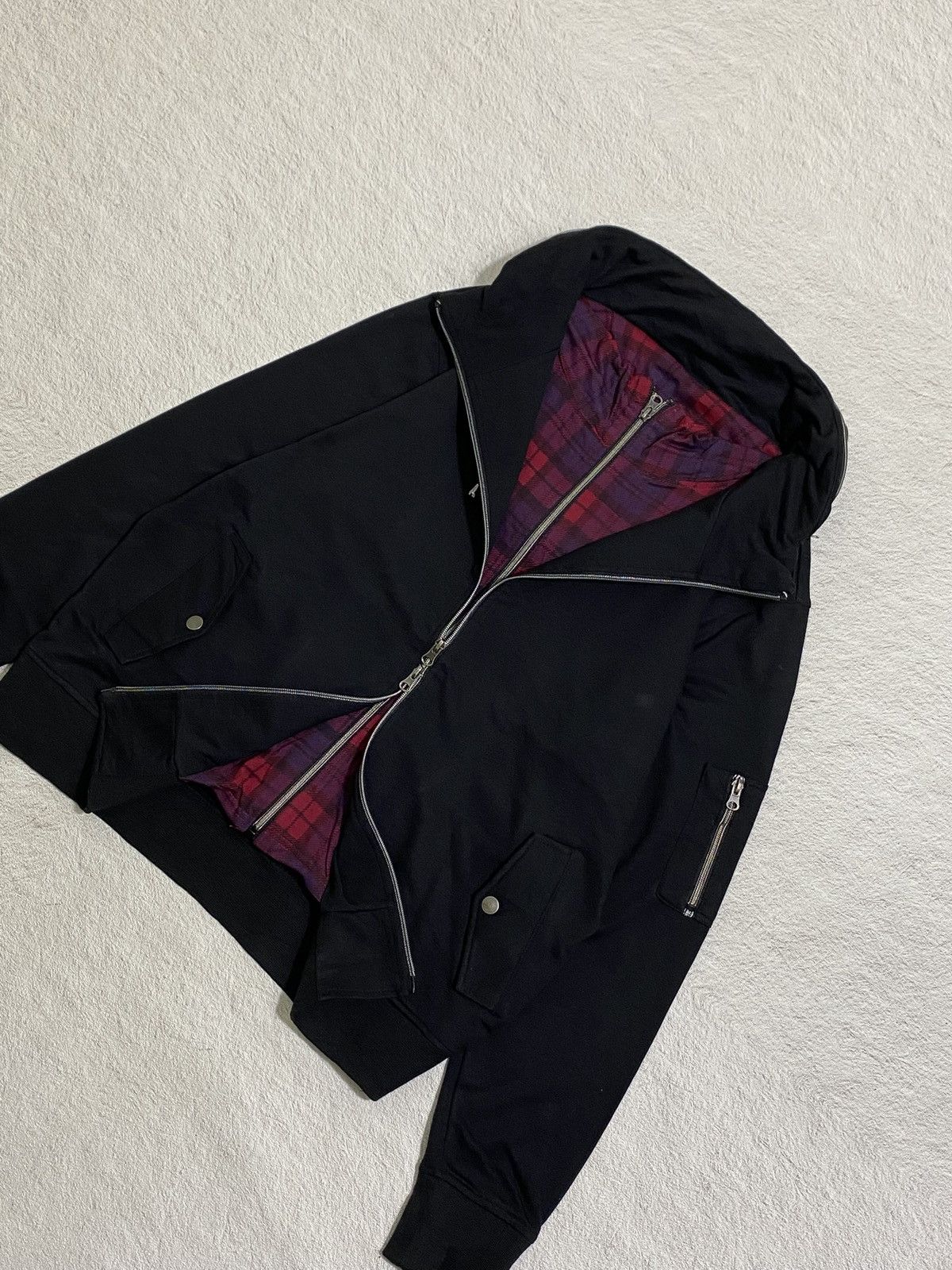 If Six Was Nine × Japanese Brand × Le Grande Bleu (L.G.B.) RARE ❤️‍🔥 Beaumere double layer bono zipper hoodie GOA style Size US L / EU 52-54 / 3 - 4 Thumbnail