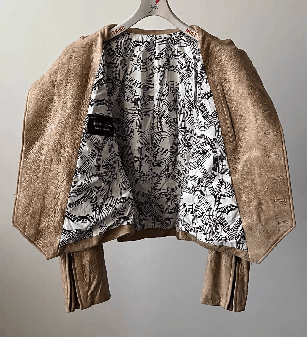 Number (N)ine Number (N)ine Sz 2 Number Nine 07SS European Style Leather Size US M / EU 48-50 / 2 - 3 Thumbnail