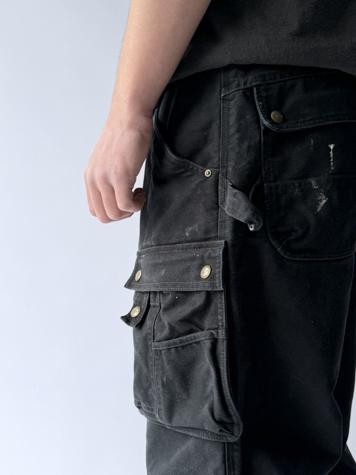Carhartt Vintage Carhartt Multi Pocket Baggy Work Pants Size US 36 / EU 52 - 4 Thumbnail