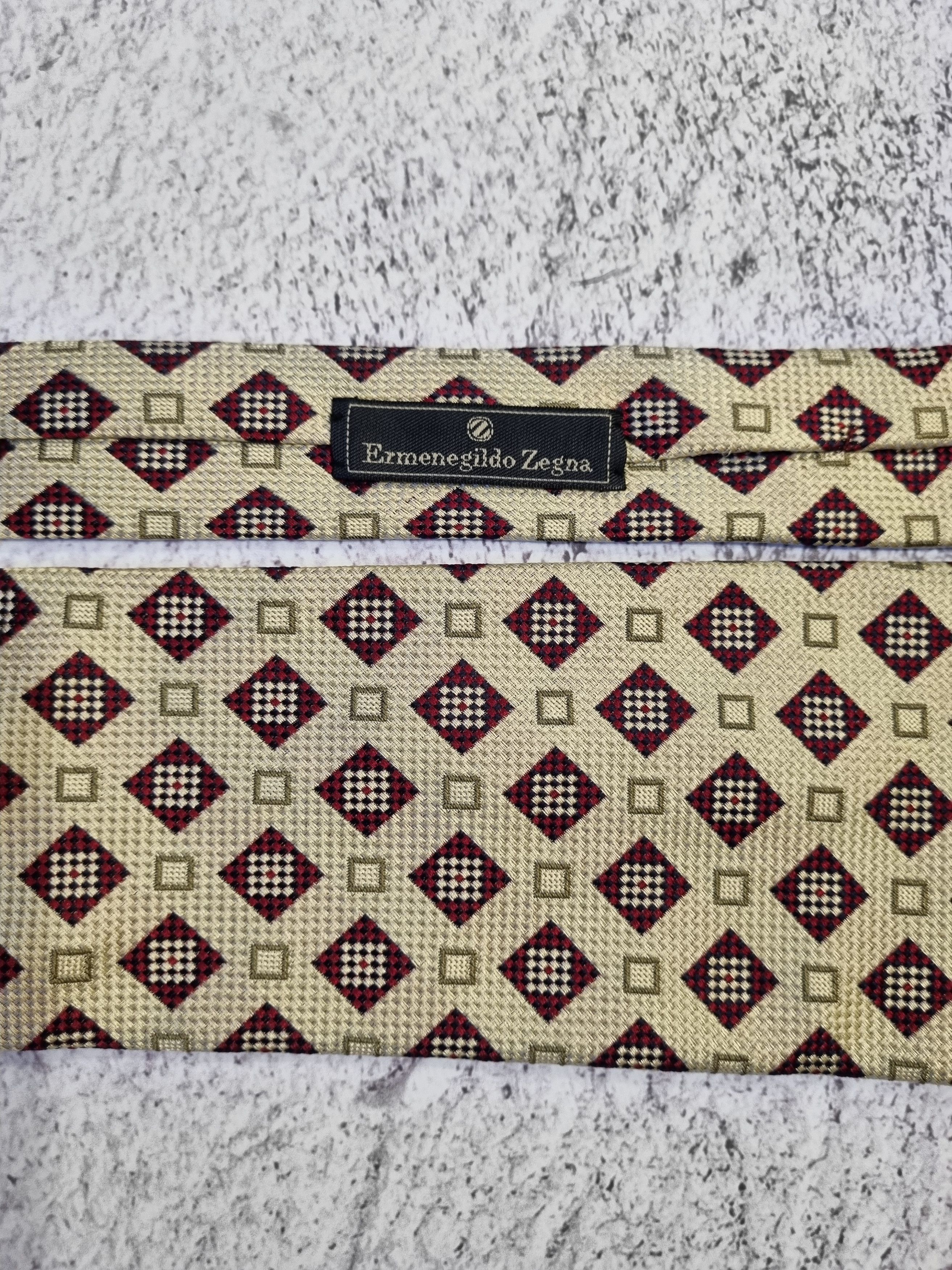 Ermenegildo Zegna Vintage Ermenegildo Zegna Silk Tie Size ONE SIZE - 5 Thumbnail