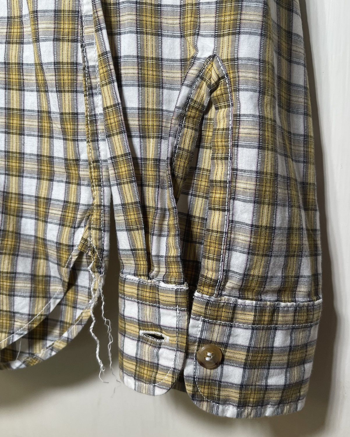 Stevenson Overall Co. Stevenson Overall Co Checker Plaid Shirt - Medium - Yellow Size US M / EU 48-50 / 2 - 6 Thumbnail
