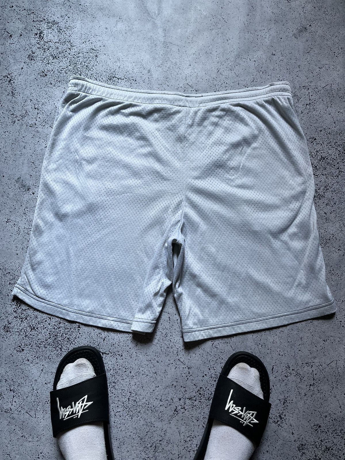 Nike × Vintage Vintage Nike Basketball Baggy Shorts Mini Swoosh Y2K USA Size US 34 / EU 50 - 6 Thumbnail