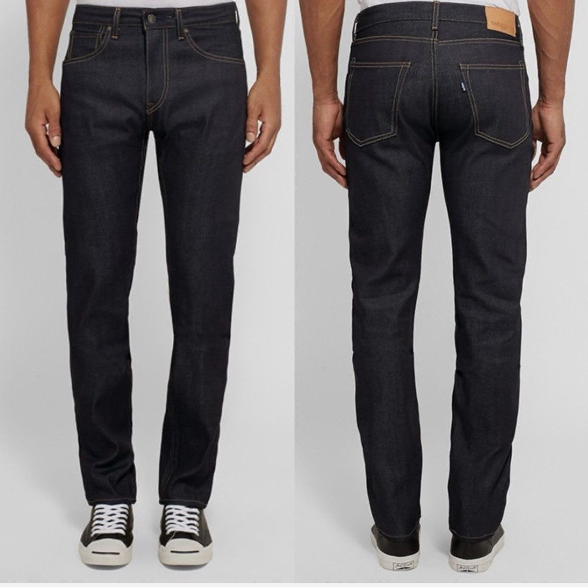 Levi's Made & Crafted Levi’s MADE & CRAFTED SELVEDGE JEANS~Tack Slim~05081-0104 Size US 28 / EU 44 - 2 Thumbnail