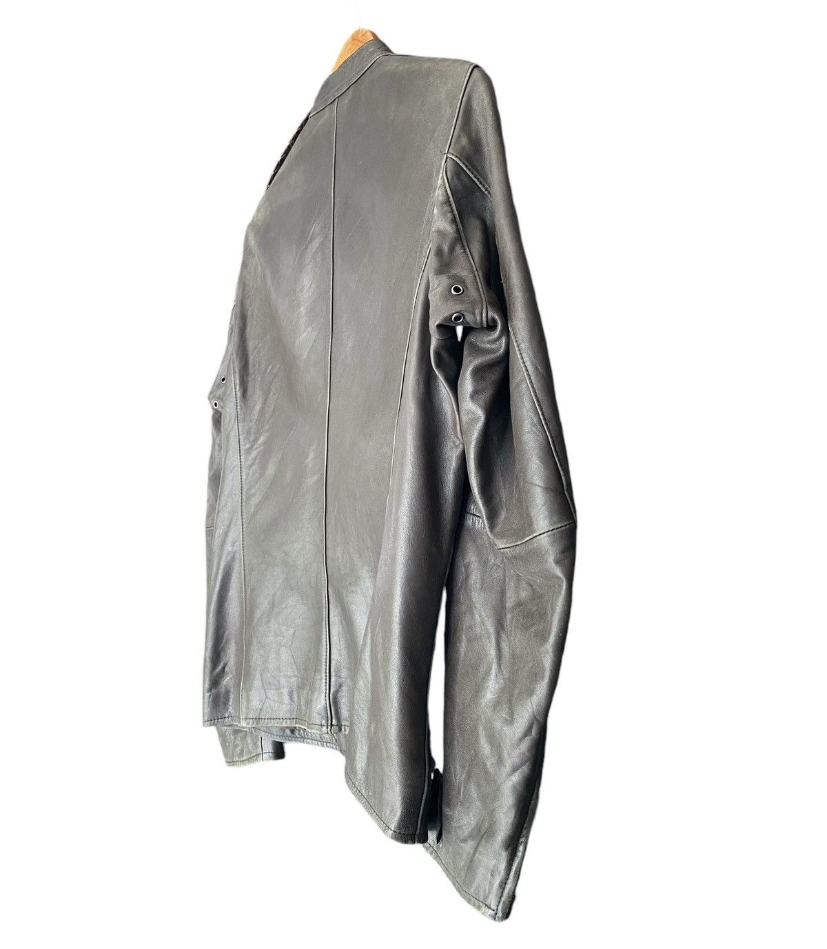 Boycott Rare🔥BOYCOTT Leather Zipper Jacket Vintage Size US S / EU 44-46 / 1 - 14 Thumbnail