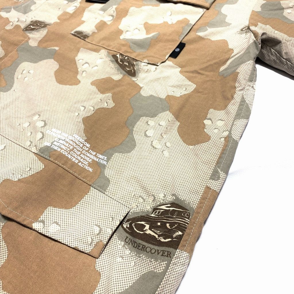 Japanese Brand × Jun Takahashi × Undercover Undercover Fatique Military Shirts Khaki for GU Size US L / EU 52-54 / 3 - 3 Thumbnail