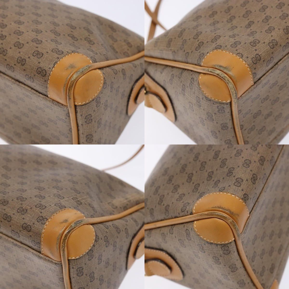 Gucci GUCCI Micro GG Supreme Shoulder Bag Pvc Beige Gold Size ONE SIZE - 10 Thumbnail