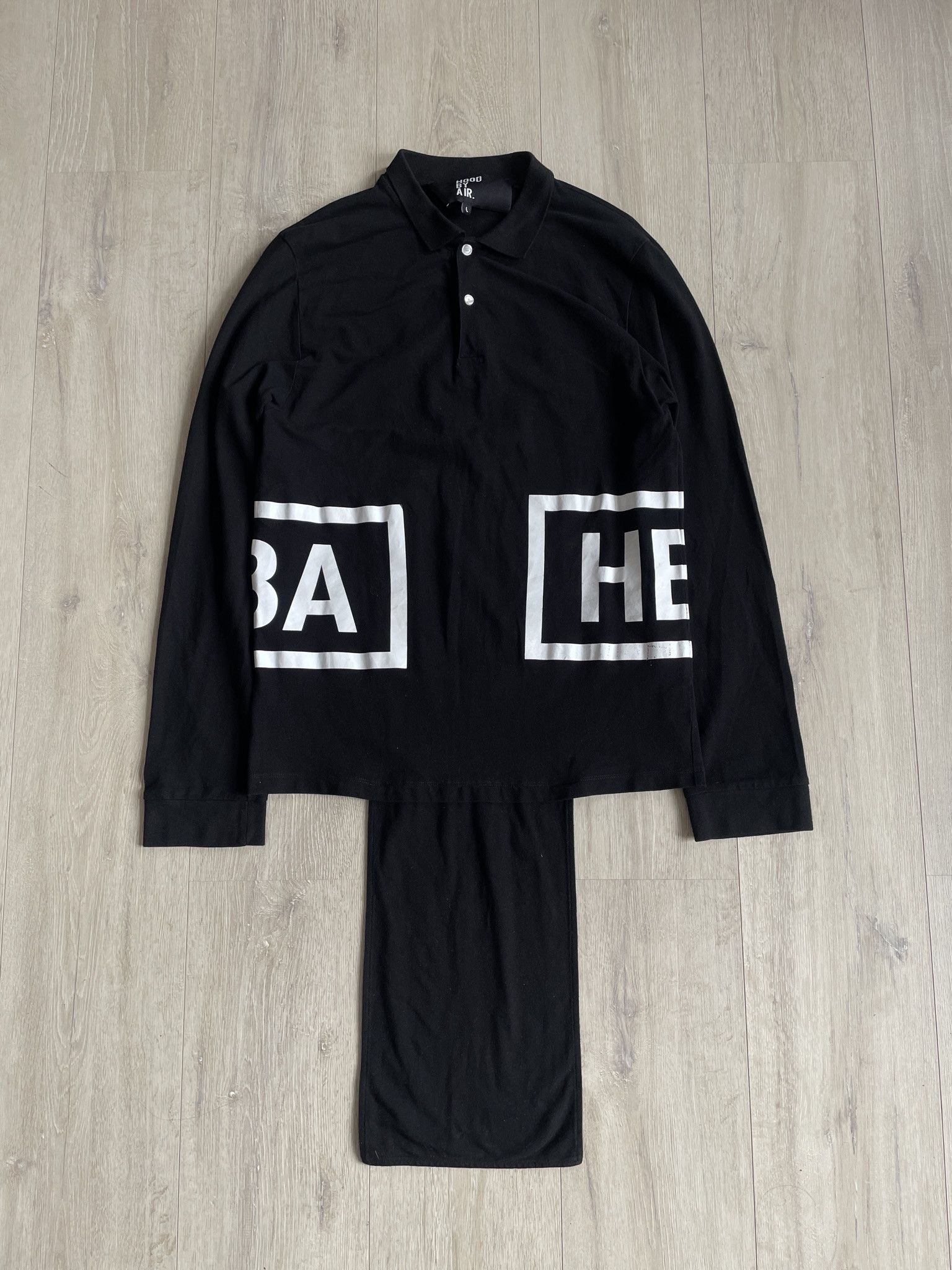 Hood By Air HBA healthgoth polo shirt by Shayne Oliver Size US M / EU 48-50 / 2 - 1 Thumbnail