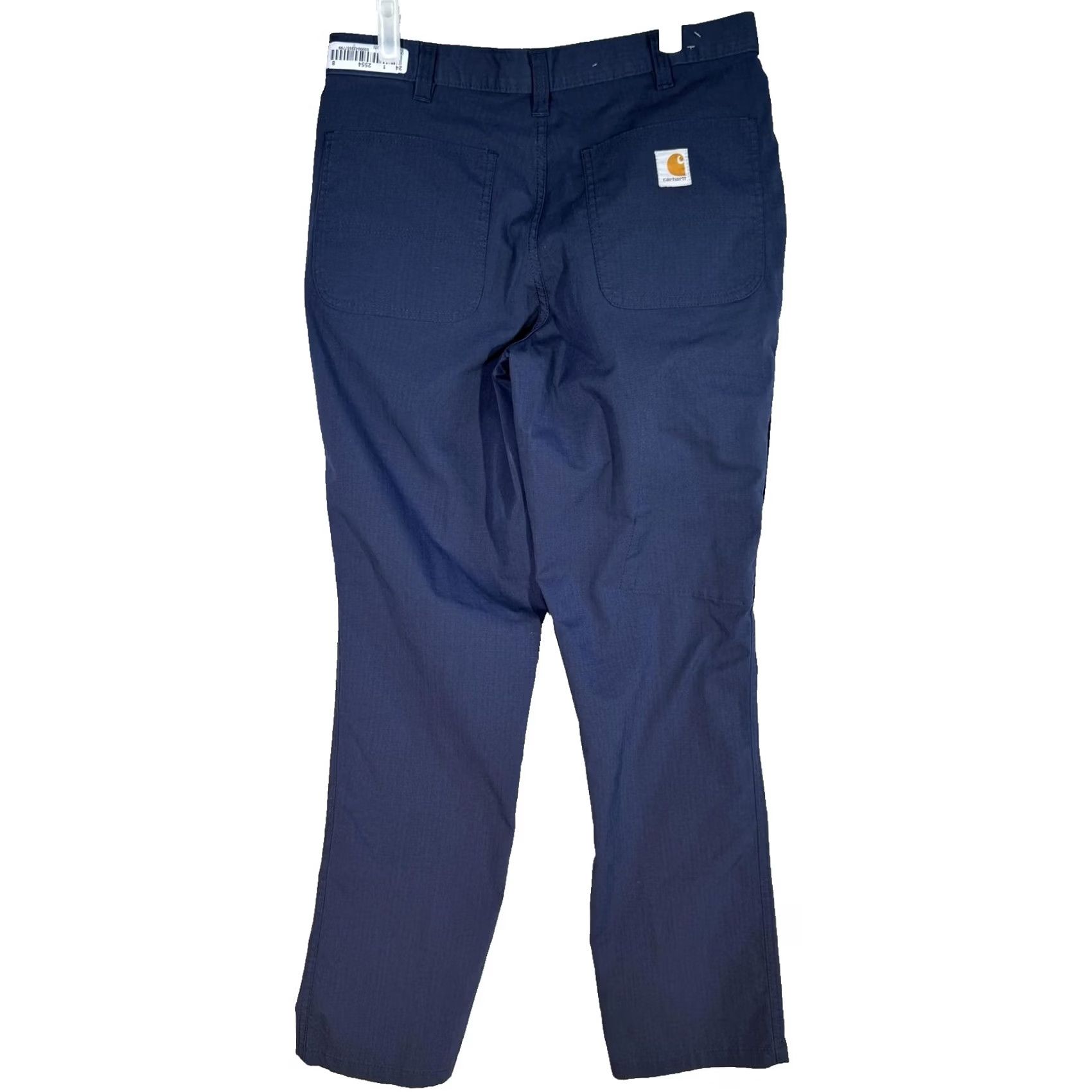 Carhartt Carhartt Pants Mens 30x29 Navy Ripstop Relaxed Fit Workwear Outdoor Utility Pants Size US 30 / EU 46 - 2 Thumbnail