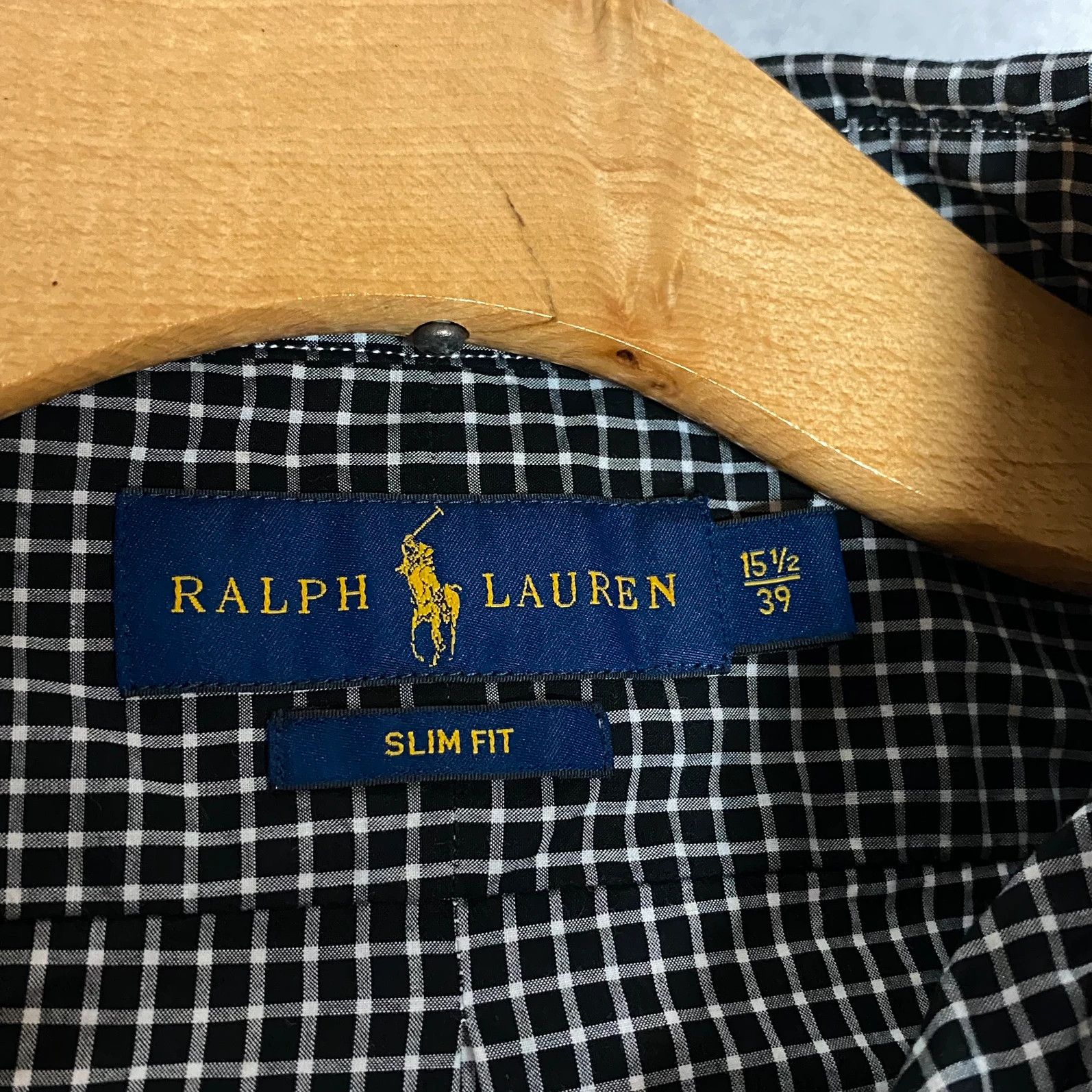 Designer × Polo Ralph Lauren × Ralph Lauren Polo Ralph Lauren checked shirt longsleeve mini logo pony Size US M / EU 48-50 / 2 - 5 Thumbnail