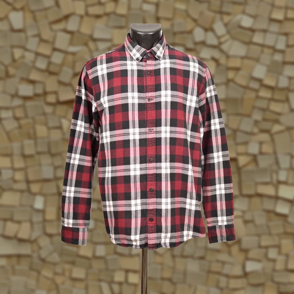 Carhartt Wip Carhartt WIP L/S Lessing Shirt Plaid Flannel Size M, Red, Button-Up, Men, 100% Cotton, Vintage? Size US M / EU 48-50 / 2 - 1 Thumbnail
