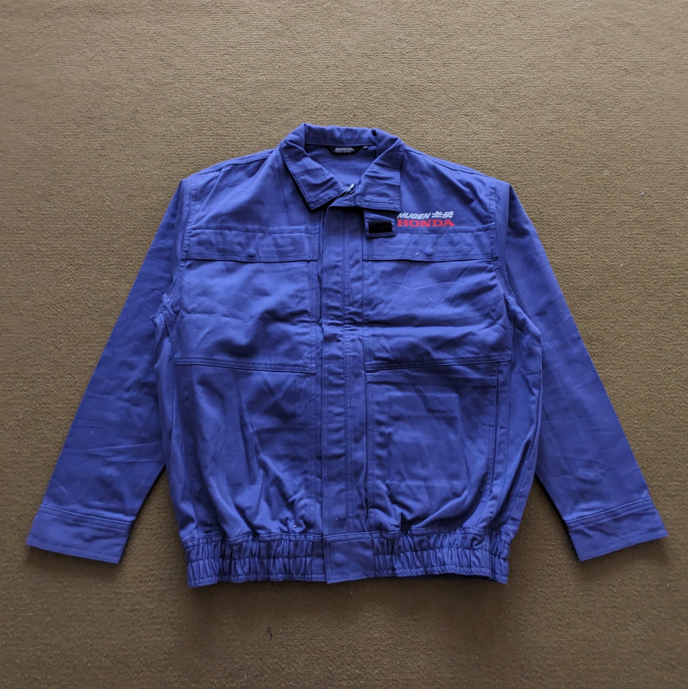 Vintage MUGEN HONDA Motorsports Racing Custom Jacket Size US L / EU 52-54 / 3 - 3 Thumbnail