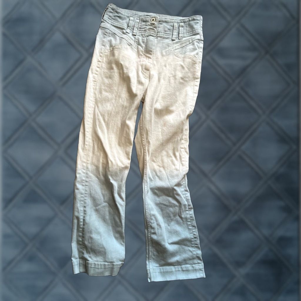 Anthropologie Anthropologie Jeans Womens 27 Blue Ombre Dip Dye High Rise Crop Unlisted Details Size 27" / US 4 / IT 40 - 1 Thumbnail