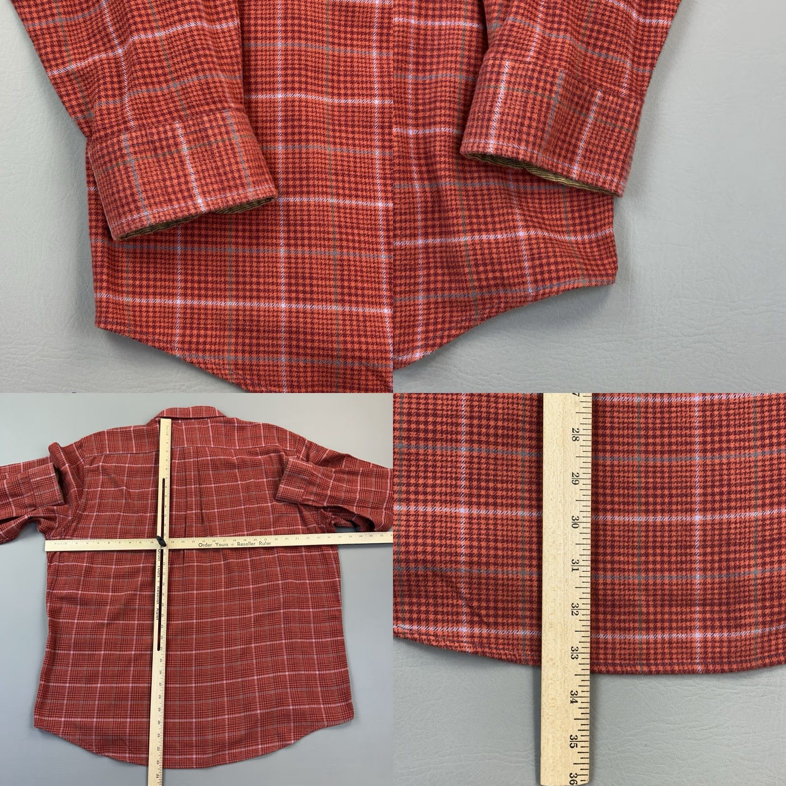 Vintage Southern Marsh Shirt Mens 2XL Plaid Flannel Long Sleeve Button Down Preppy Shirt Size US XXL / EU 58 / 5 - 8 Thumbnail
