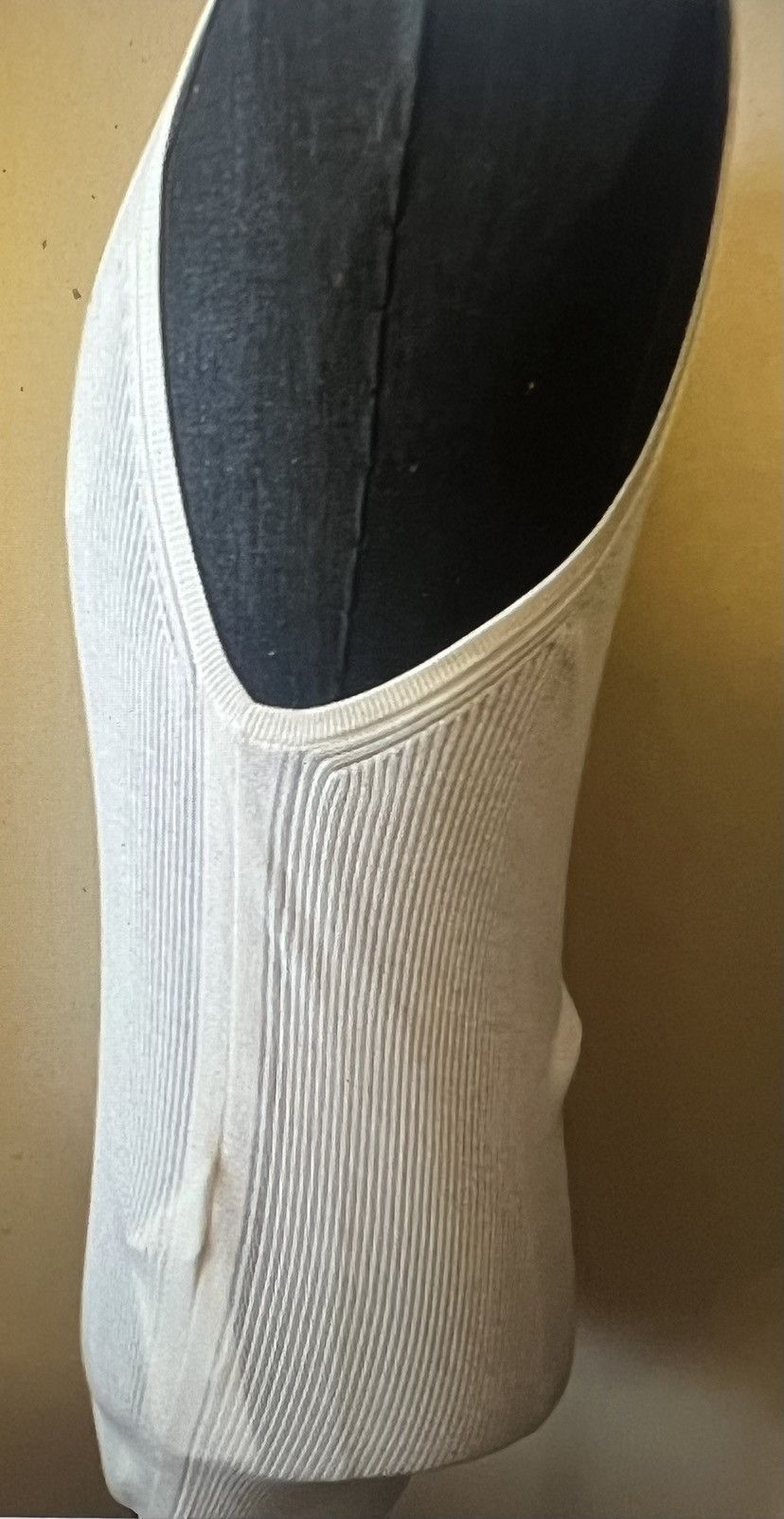 Gucci Gucci mens silk cotton ribbed tank top M Size US M / EU 48-50 / 2 - 4 Thumbnail
