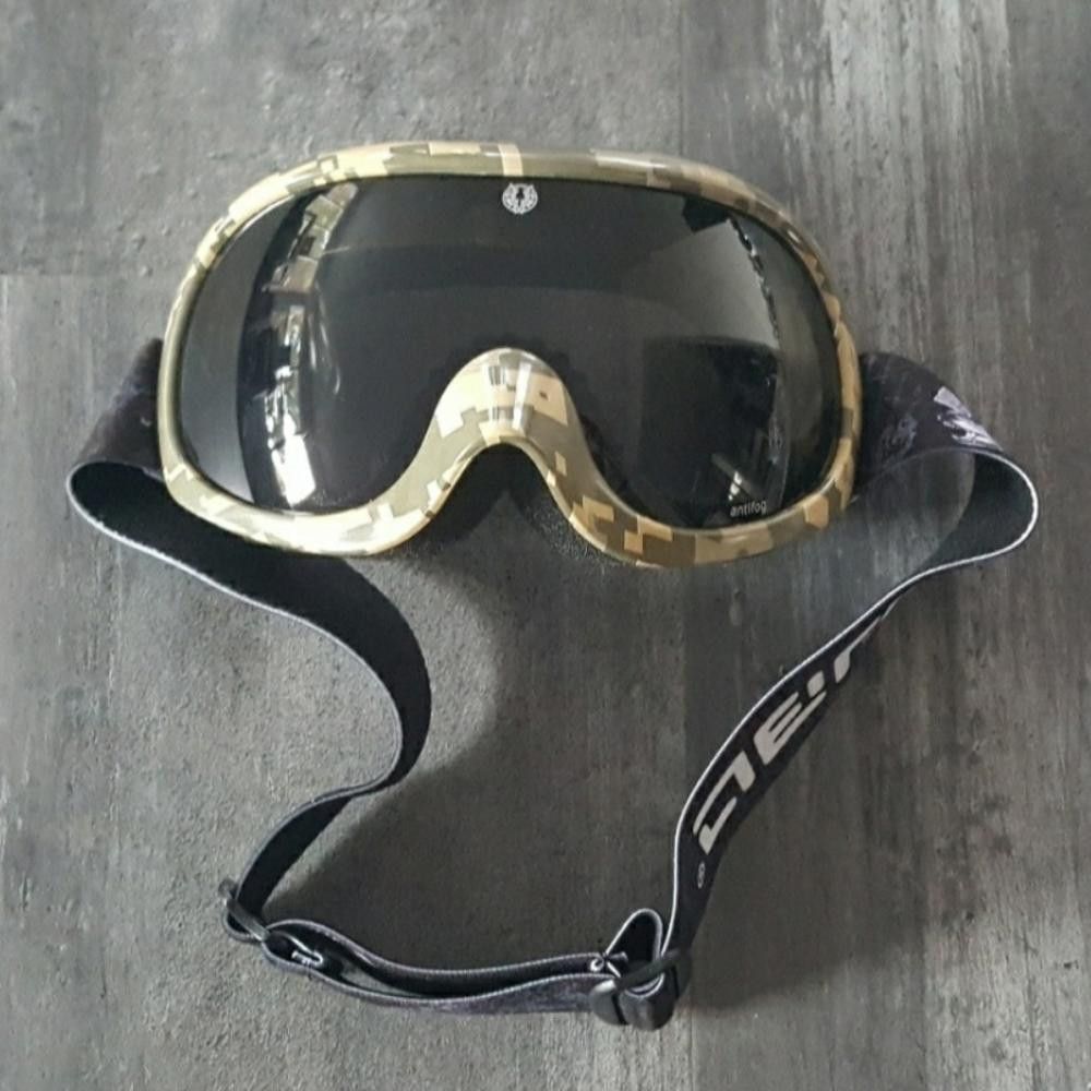 Designer Camouflage Blackout Lens Snowboard Goggle Size ONE SIZE - 1 Thumbnail