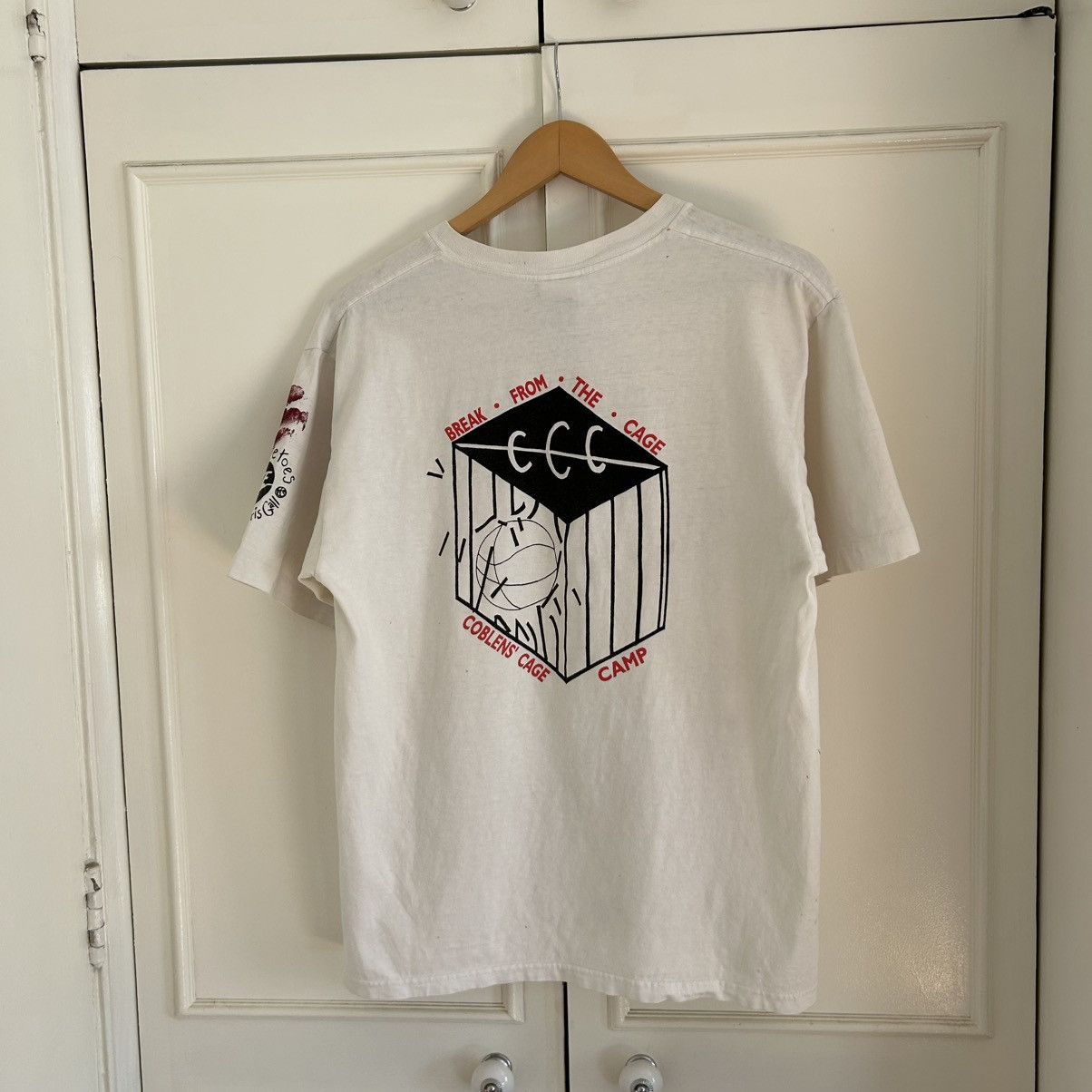 Nike × Vintage Vintages 90s Nike Scottie Pippen Hoop Héroes Tee Size US M / EU 48-50 / 2 - 7 Thumbnail