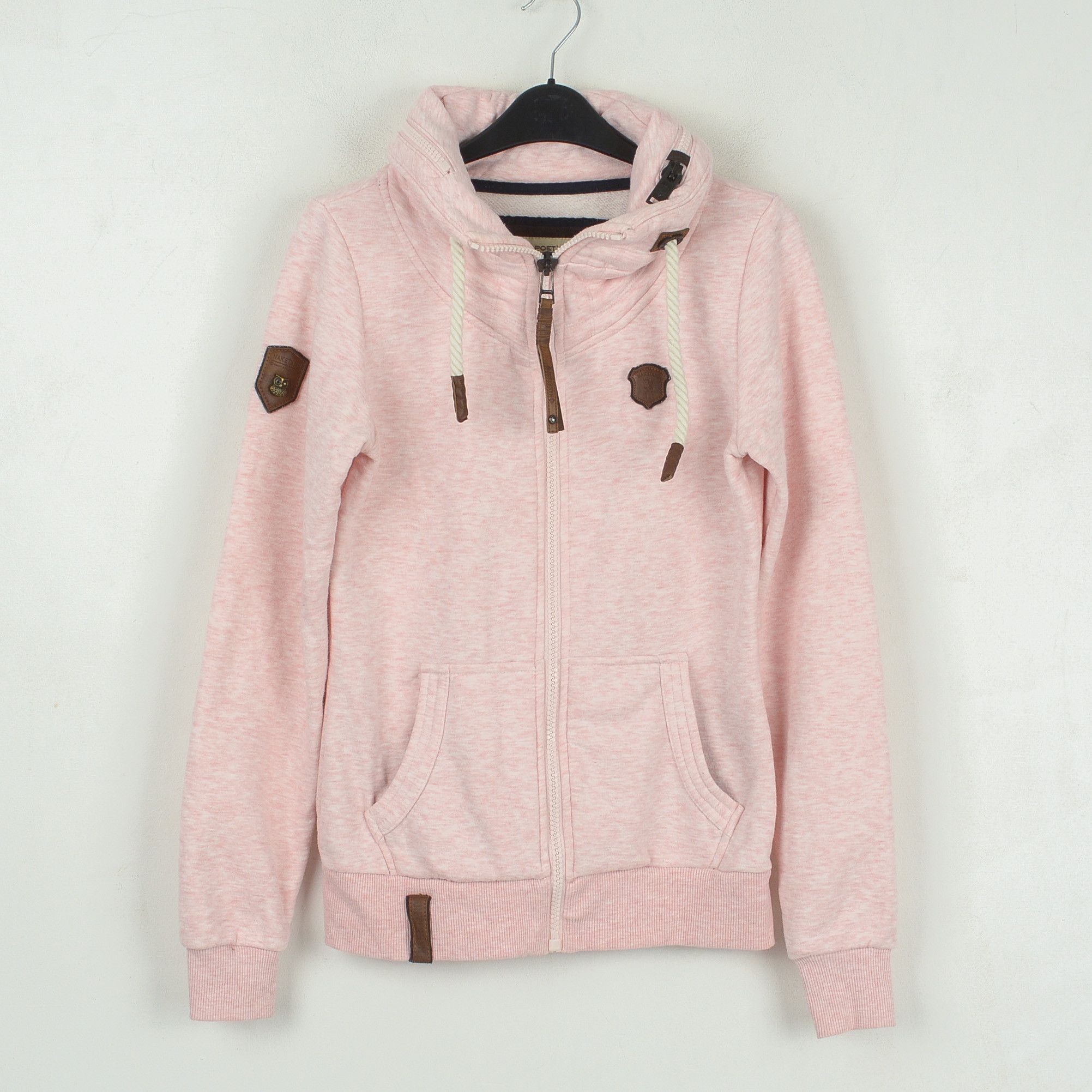 Naketano Schnizzel Dizzel Popizzel Zip Up Sweatshirt Jumper Sweater Size S / US 4 / IT 40 - 1 Thumbnail