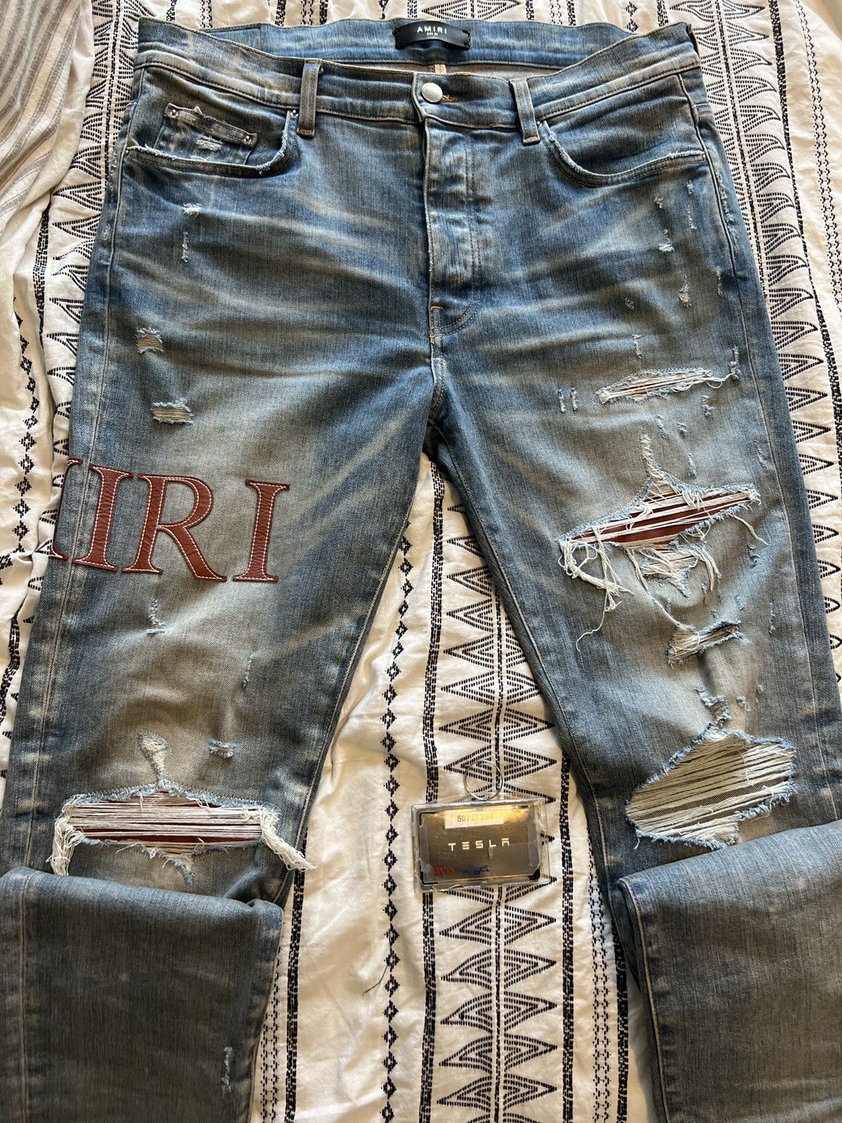 Amiri Amiri Jeans Size US 36 / EU 52 - 2 Thumbnail