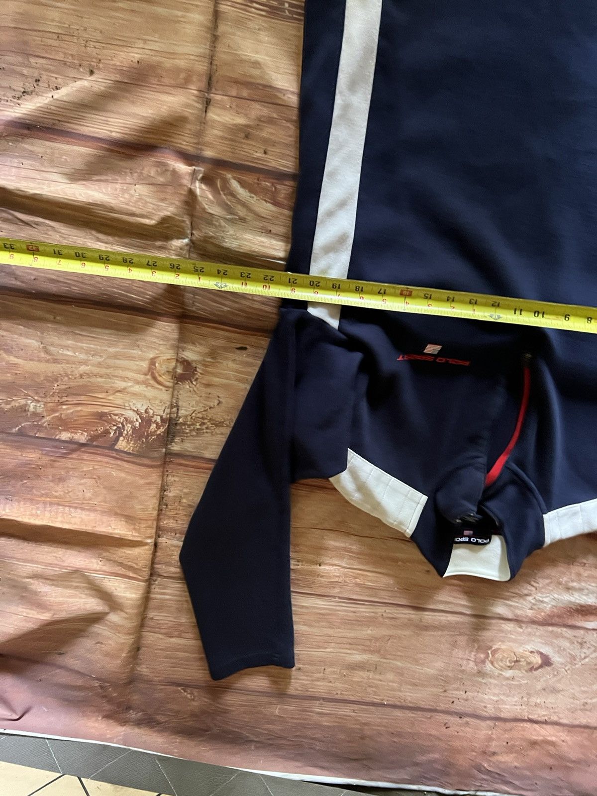 Polo Ralph Lauren × Vintage Vintage Polo Sport Track Jacket Size US L / EU 52-54 / 3 - 6 Thumbnail