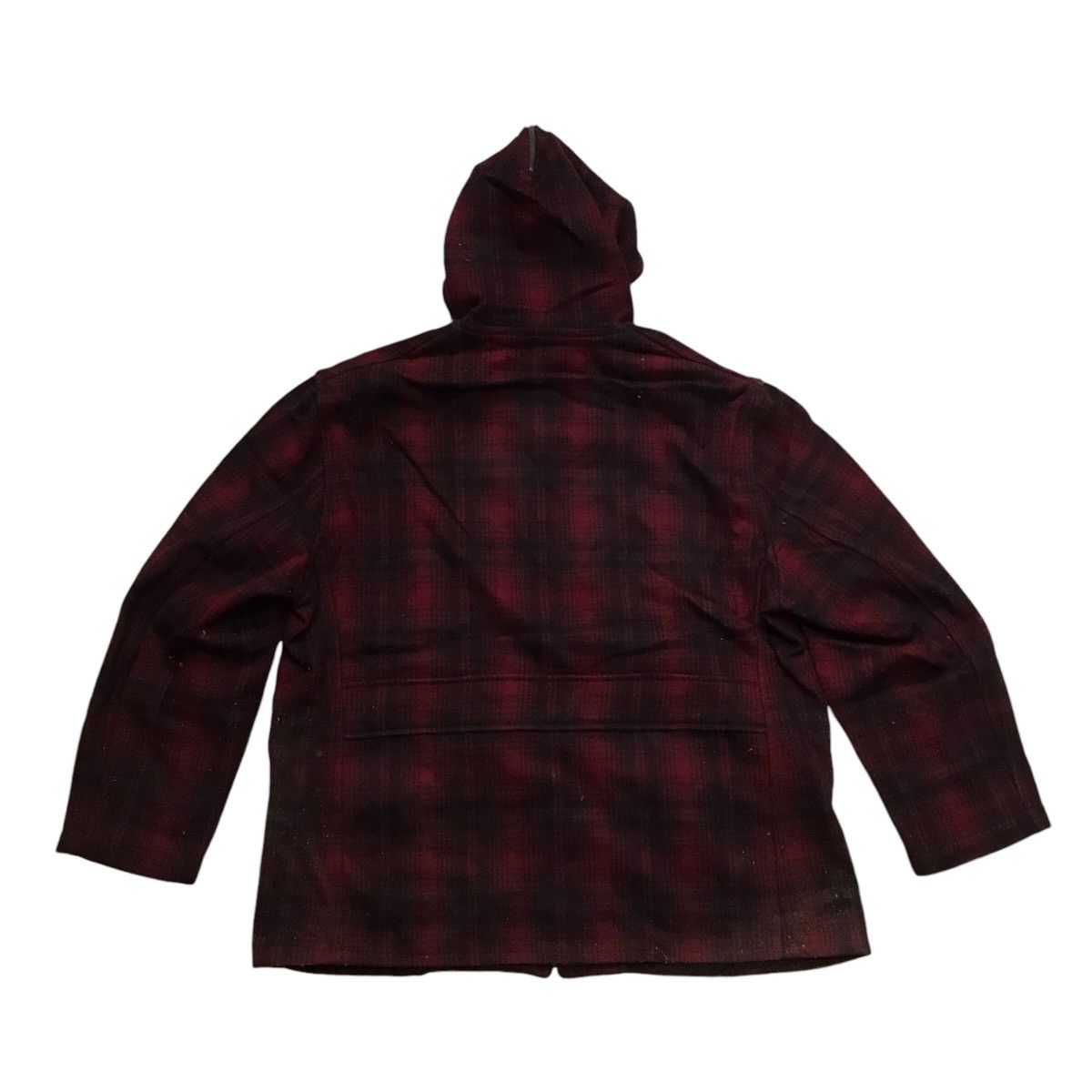Polo Ralph Lauren Vintage 80s Polo Ralph Lauren Wool Jacket Workers Hoodies Size US XL / EU 56 / 4 - 11 Thumbnail