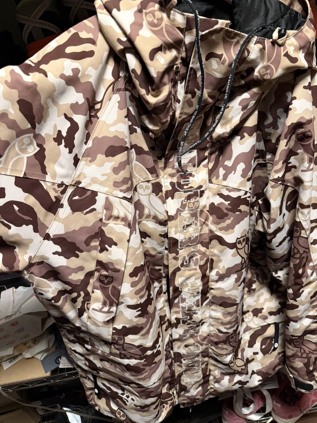 Bape × October's Very Own Bape ovo woodland camo snowboard jacket Size US XXL / EU 58 / 5 - 2 Thumbnail