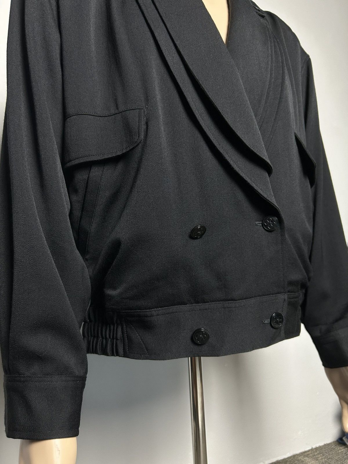 Balenciaga × Designer BALENCIAGA SPORT PARIS BLACK BOMBER JACKET Size US M / EU 48-50 / 2 - 2 Thumbnail