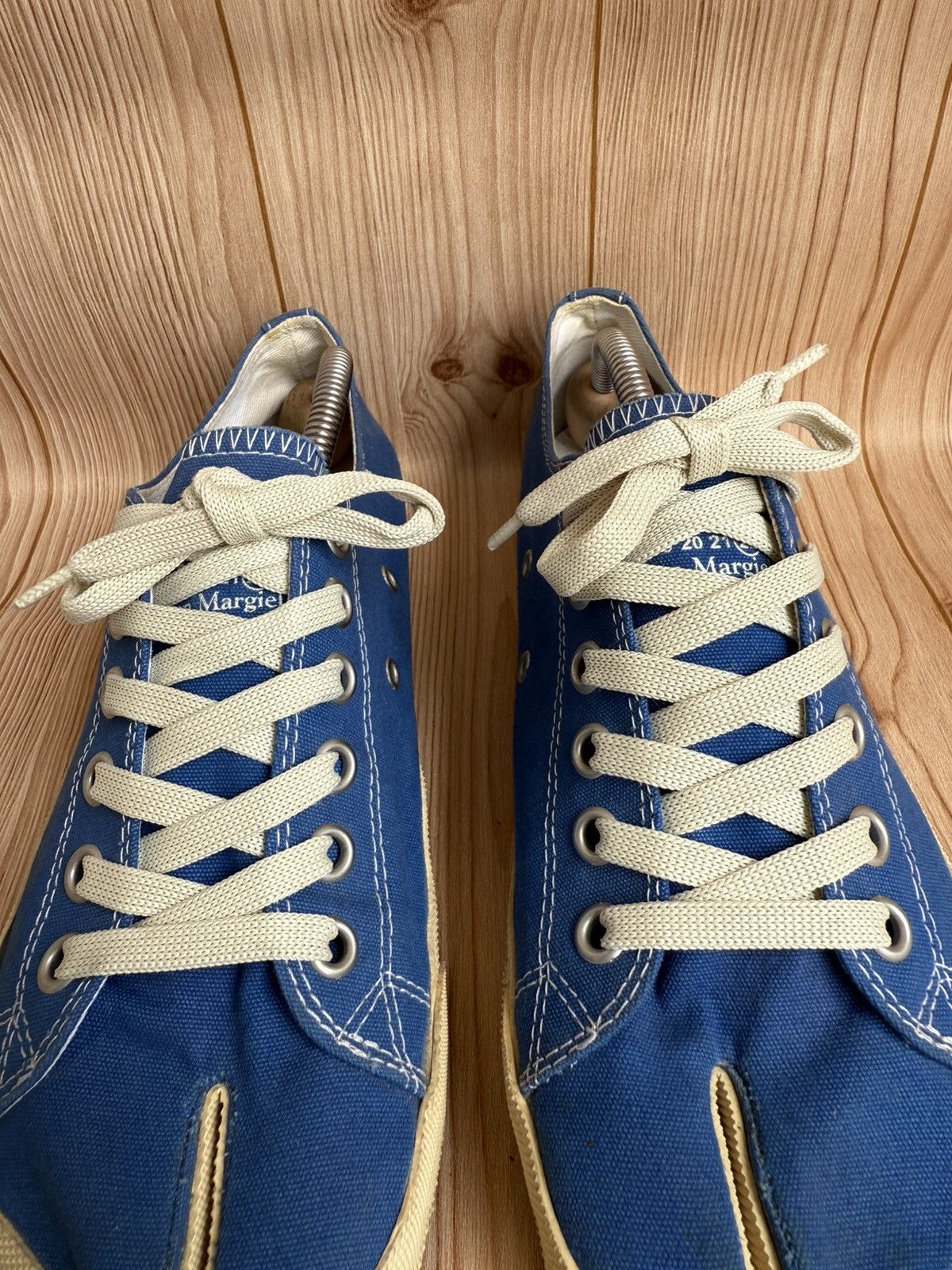 Maison Margiela Tabi canvas sneakers Size US 10 / IT 40 - 4 Thumbnail