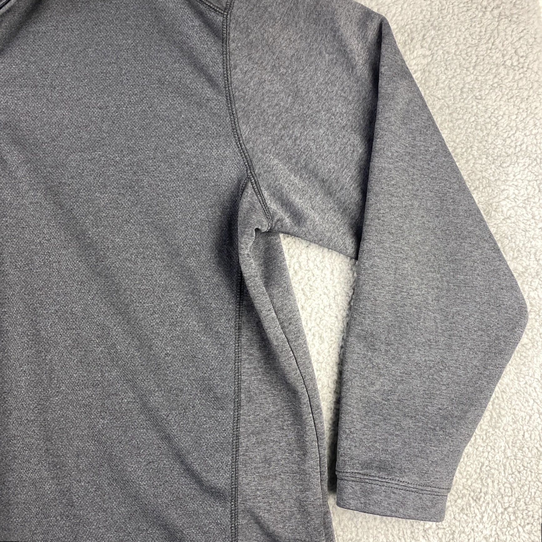 Vintage Pebble Beach 1/4 Zip Active Sweater Long Sleeve Shirt Men’s Large XL gray /43-36 Size US XL / EU 56 / 4 - 3 Thumbnail