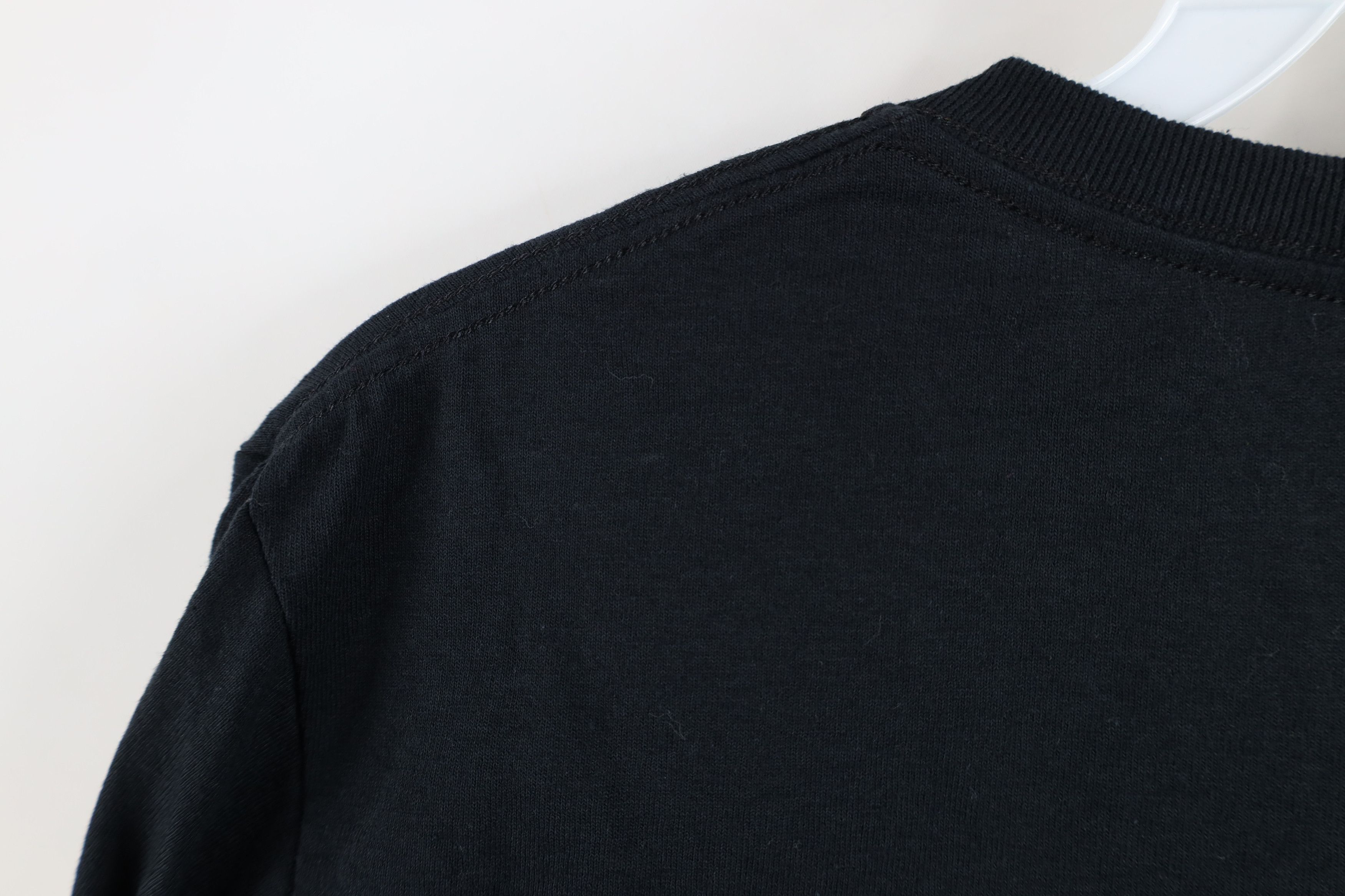 Vintage Vintage 90s Streetwear Short Sleeve T-Shirt Black Cotton Size US S / EU 44-46 / 1 - 11 Thumbnail
