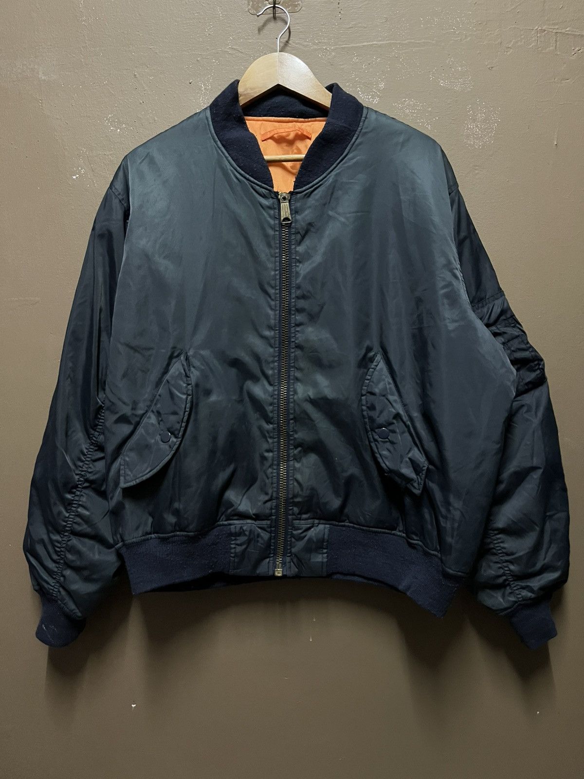 MA 1 Bombers Jacket navy flying jacket