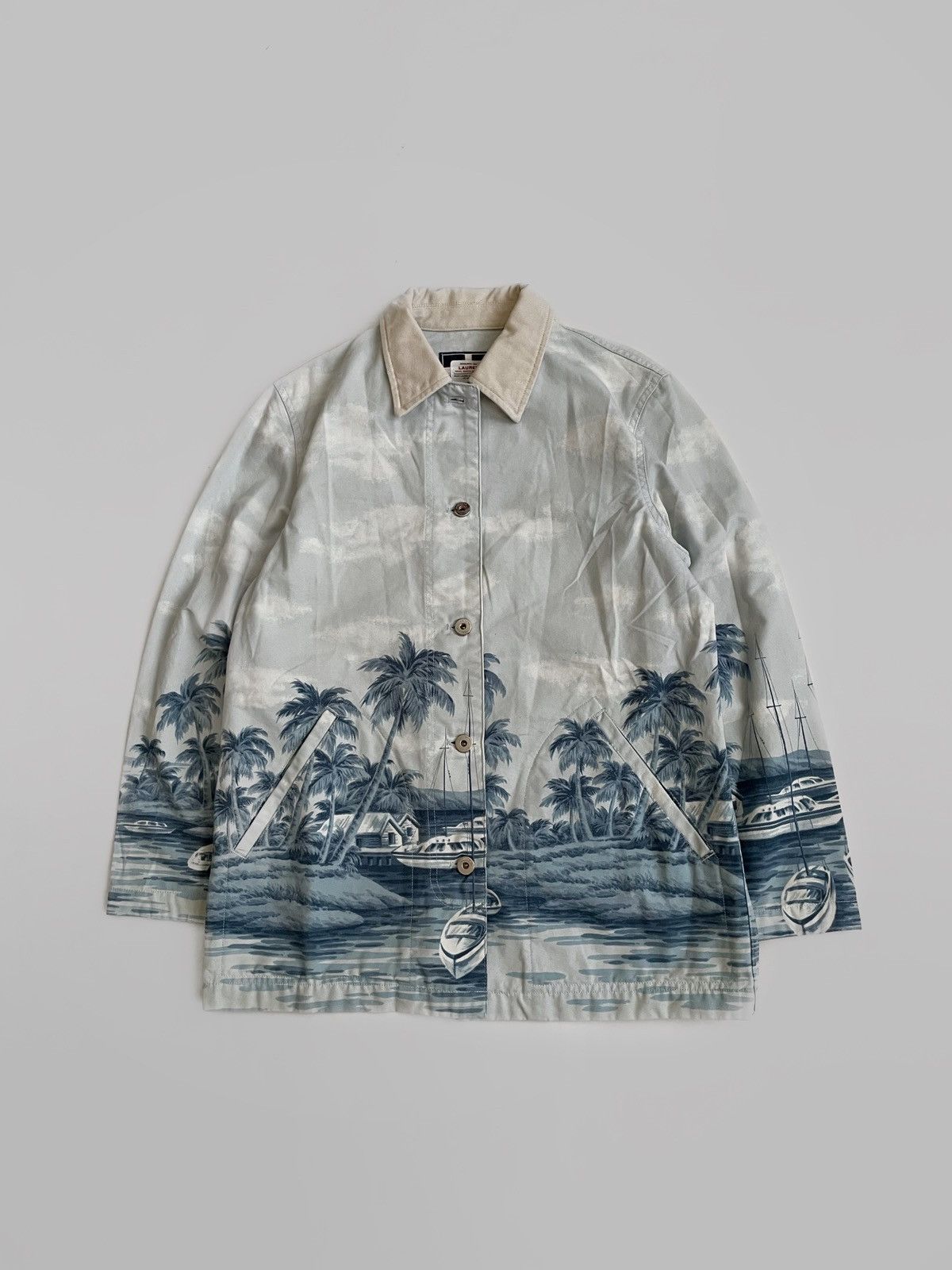 Ralph Lauren Vintage Ralph Lauren Hawaii print jacket Size S / US 4 / IT 40 - 1 Thumbnail