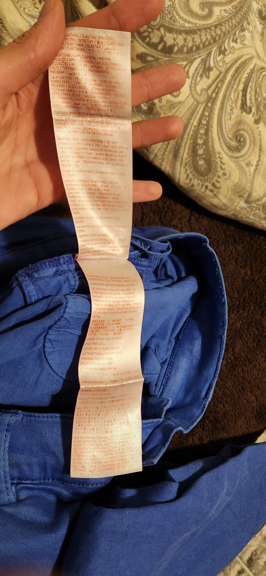 Marni Marni Blue Flared Pants Size US 33 - 9 Thumbnail
