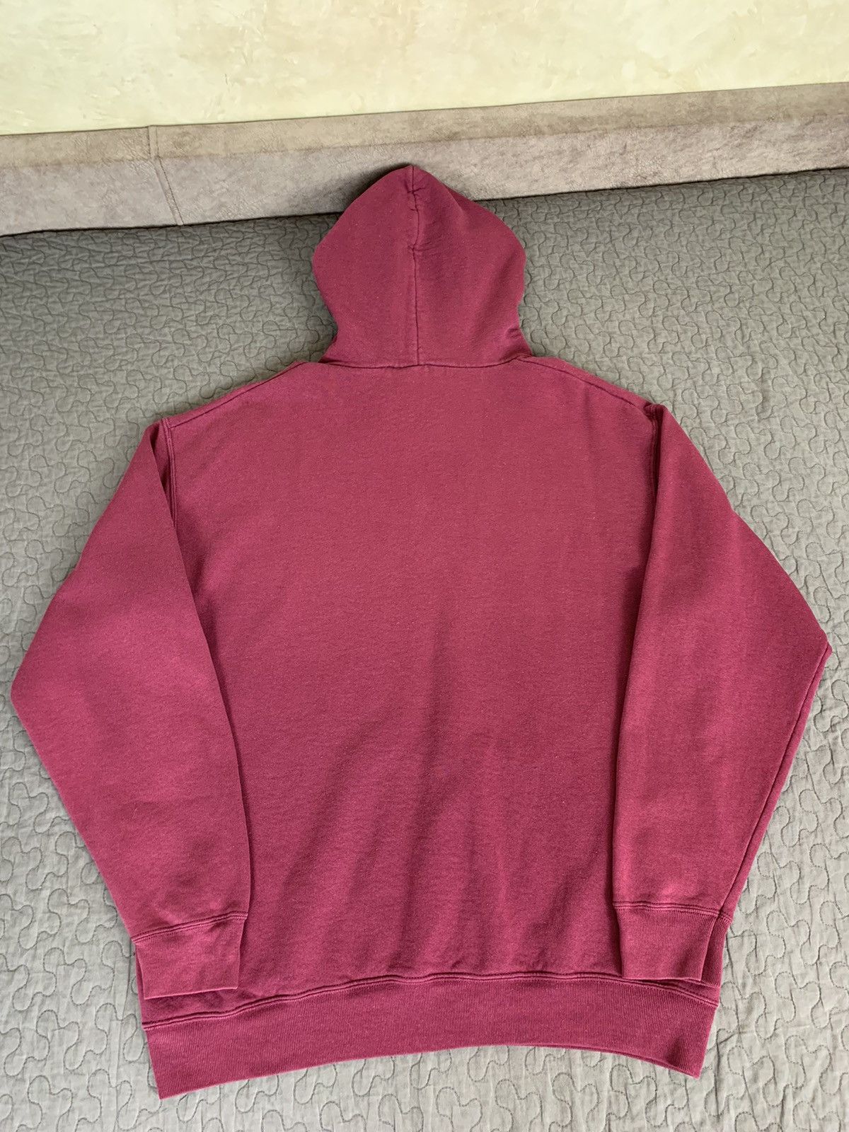Fruit Of The Loom Vintage Fruit Of The Loom Blank Hoodie Size US L / EU 52-54 / 3 - 18 Thumbnail