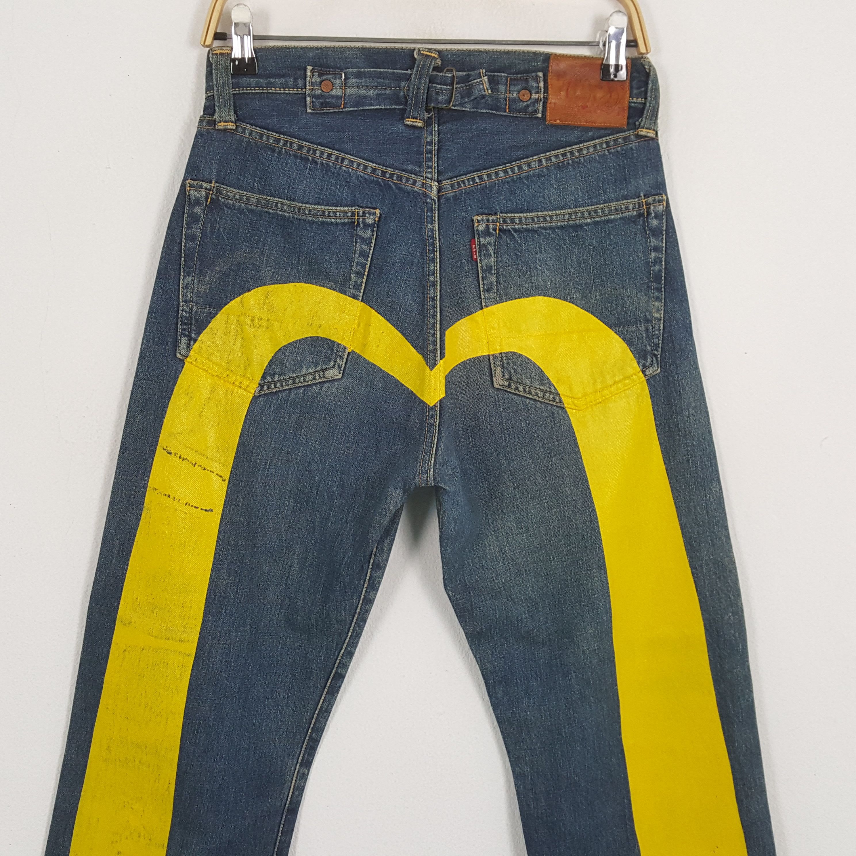 Evisu × Japanese Brand × Vintage Vintage EVISU Japanese Brand Daicock Custom Style Jeans Size US 28 / EU 44 - 2 Thumbnail