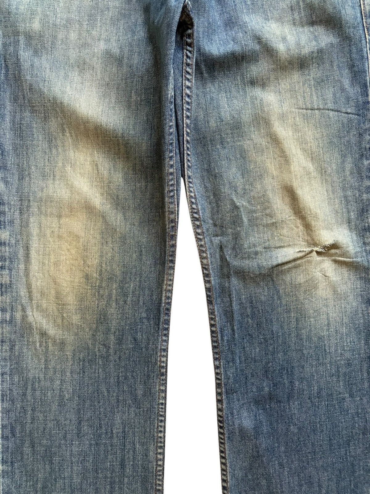 Stussy Vintage Stüssy Mud Wash Distressed Loose Baggy Jeans Size US 33 - 5 Thumbnail