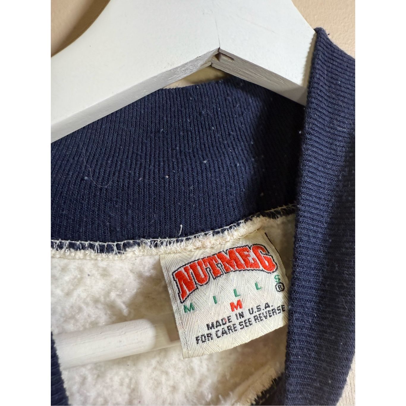 Nutmeg Size M vintage 1990s Fire Grandma Double Necked Flower Natur Size XL / US 12-14 / IT 48-50 - 4 Thumbnail
