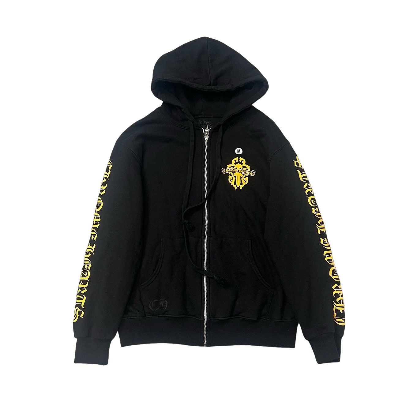 Chrome Hearts Chrome Heart Dagger Red Hoodie Zip | Grailed