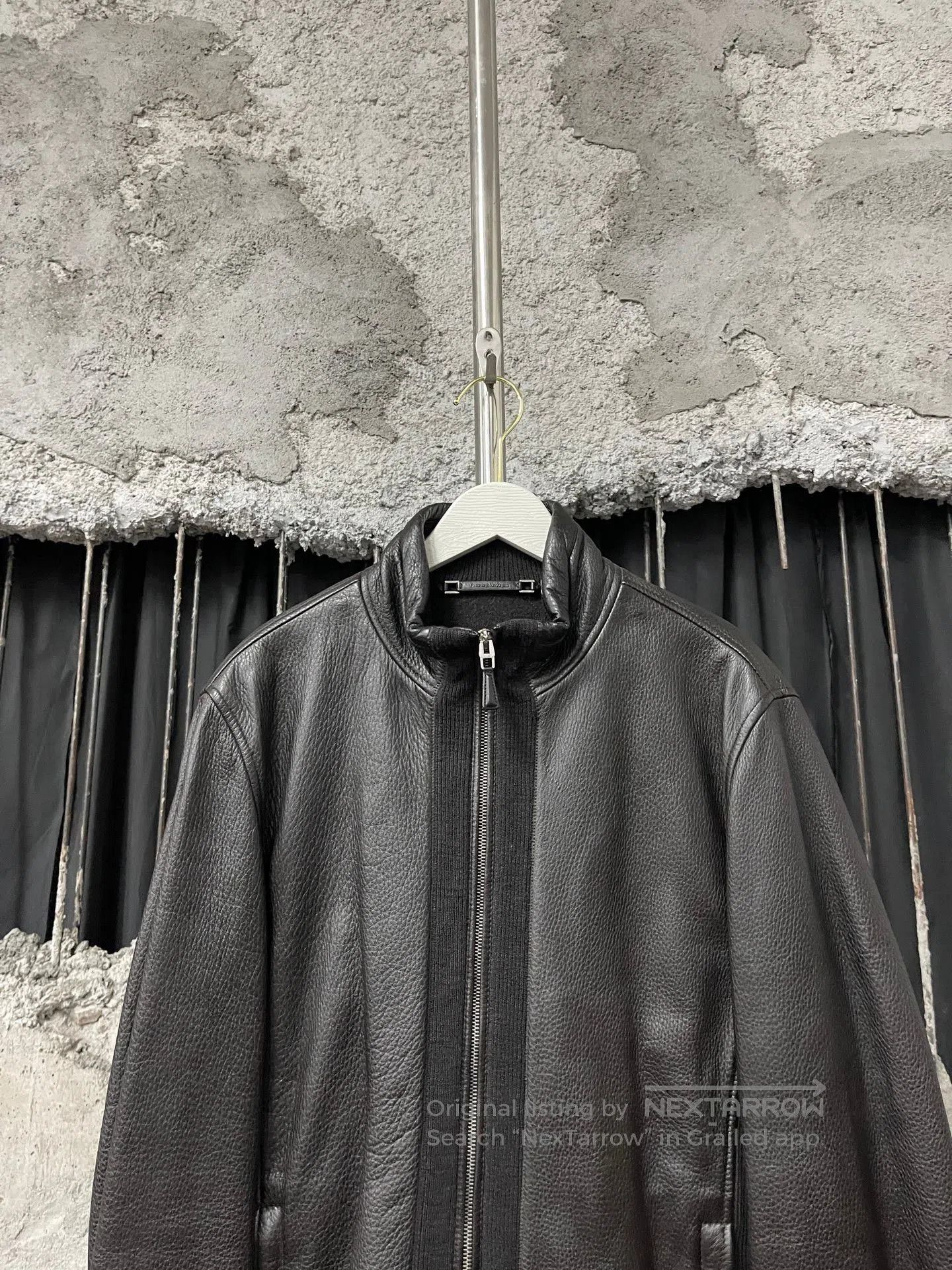 Ermenegildo Zegna Ermenegildo Zegna Leather Jacket. Size US M / EU 48-50 / 2 - 3 Thumbnail