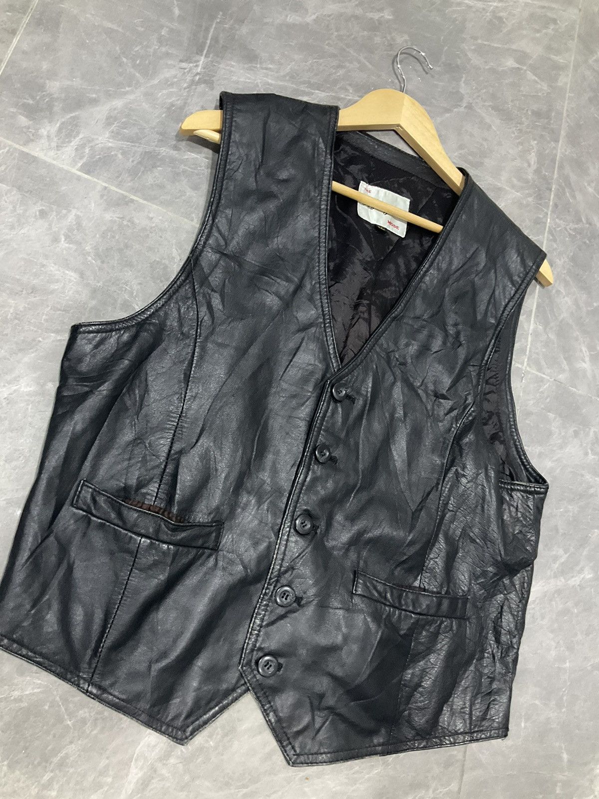 Leather Vintage The Biker Leather Jacket Young sun Vest Size US M / EU 48-50 / 2 - 3 Thumbnail