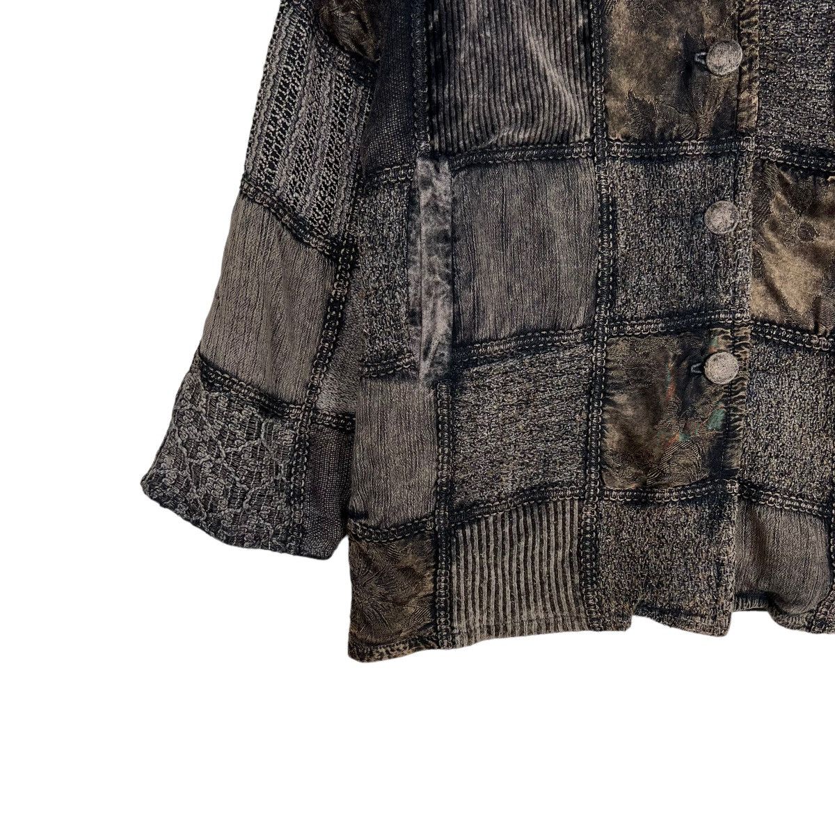 Italia Independent 🔥 RARE VINTAGE SUANA PASITEA PATCHWORK BROKEN JACKET Size US S / EU 44-46 / 1 - 5 Thumbnail