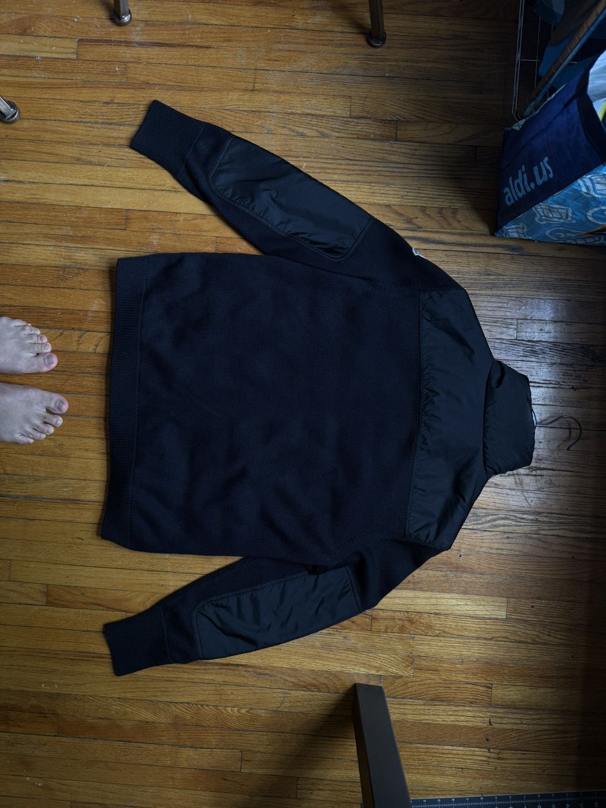 Moncler Black Moncler Tricot Cardigan Size US XL / EU 56 / 4 - 3 Thumbnail