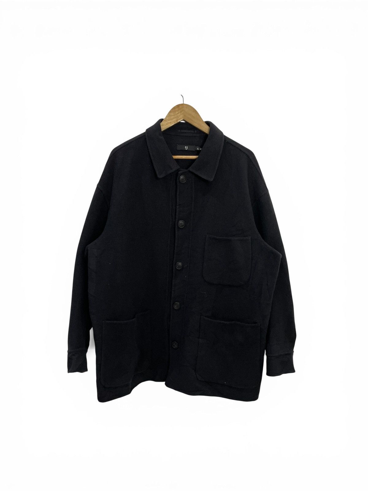Jil Sander × Uniqlo Vintage Uniqlo X Jil Sander Wool Jacket Size US XXL / EU 58 / 5 - 1 Thumbnail
