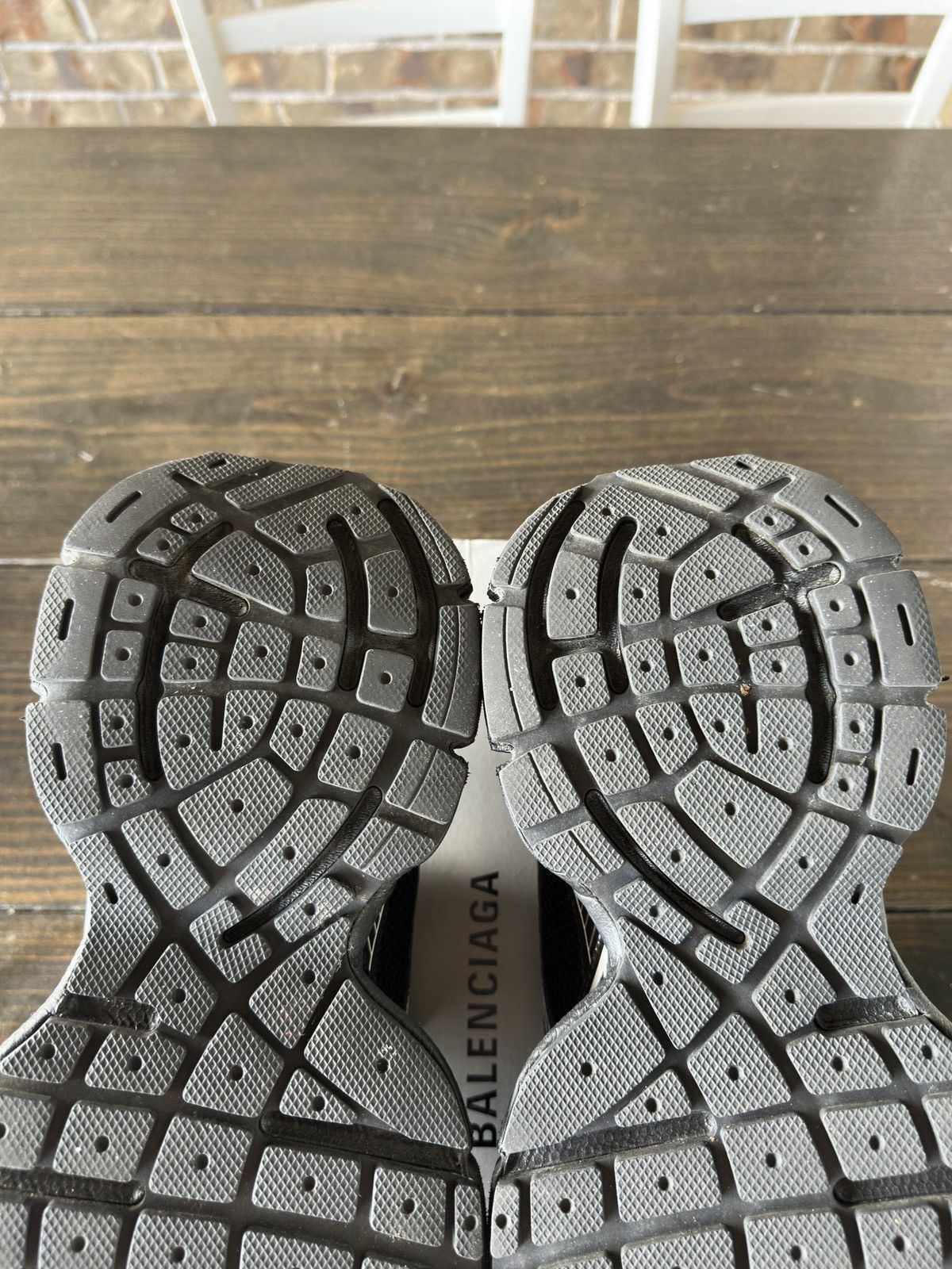 Balenciaga Balenciaga 3XL Sneakers Black Silver Size US 11 / EU 44 - 9 Thumbnail