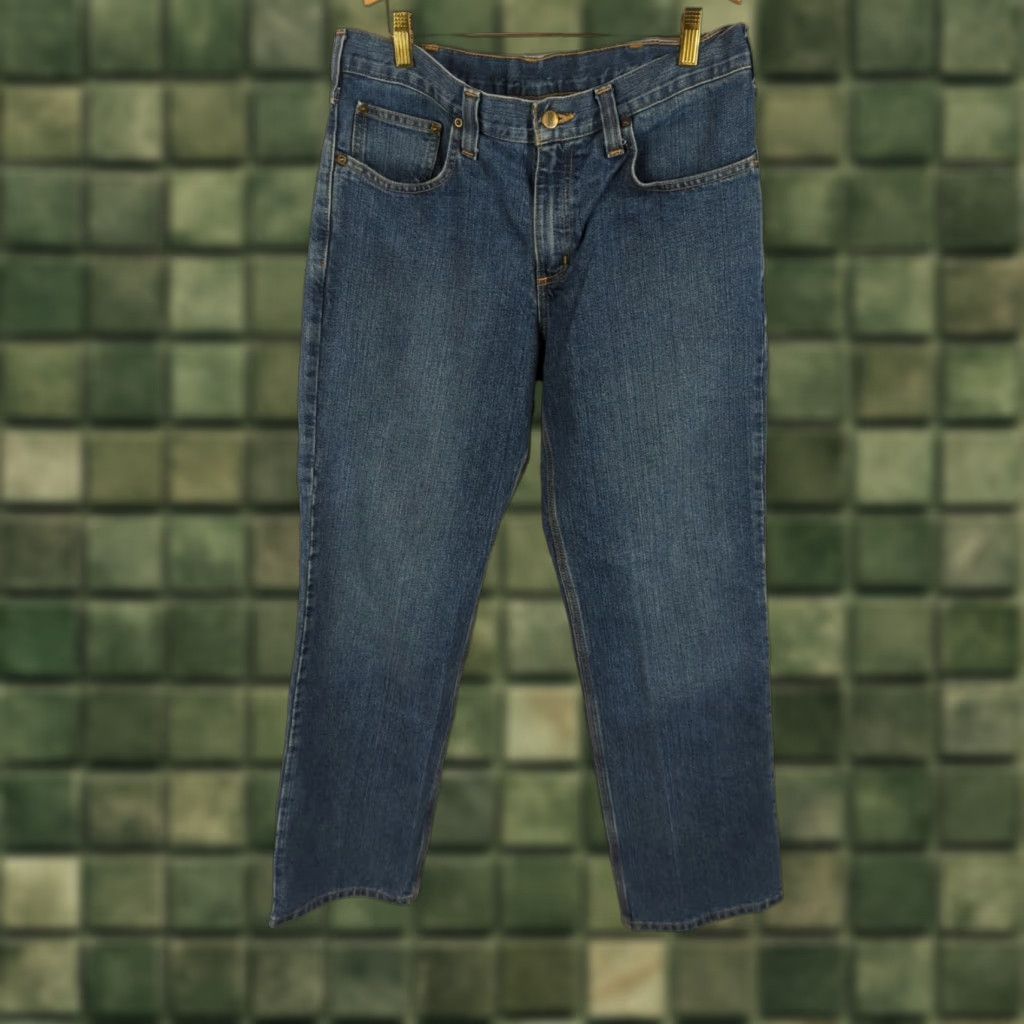 Carhartt VINTAGE Carhartt Jeans Men 32x30 Relaxed Fit Straight Leg Denim Blue Jeans 101483-980 Size US 32 / EU 48 - 1 Thumbnail