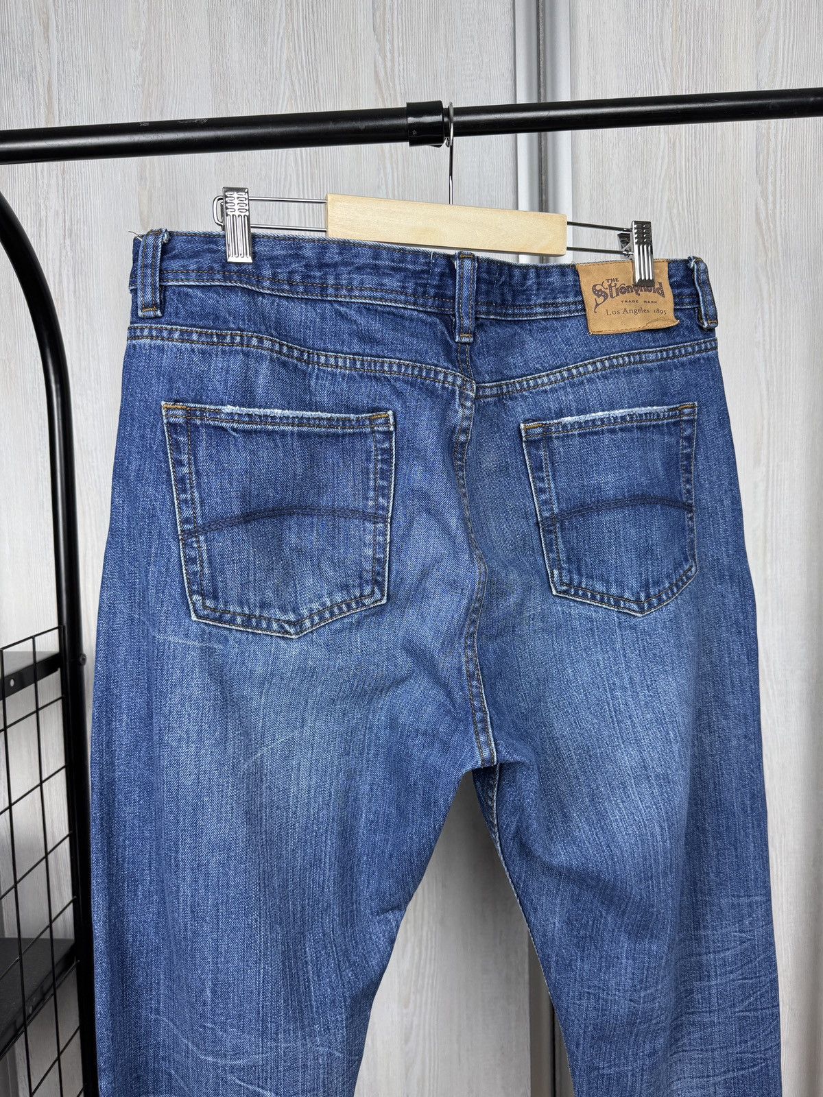The Stronghold The Stronghold blue faded selvedge denim jeans Size US 36 / EU 52 - 9 Thumbnail