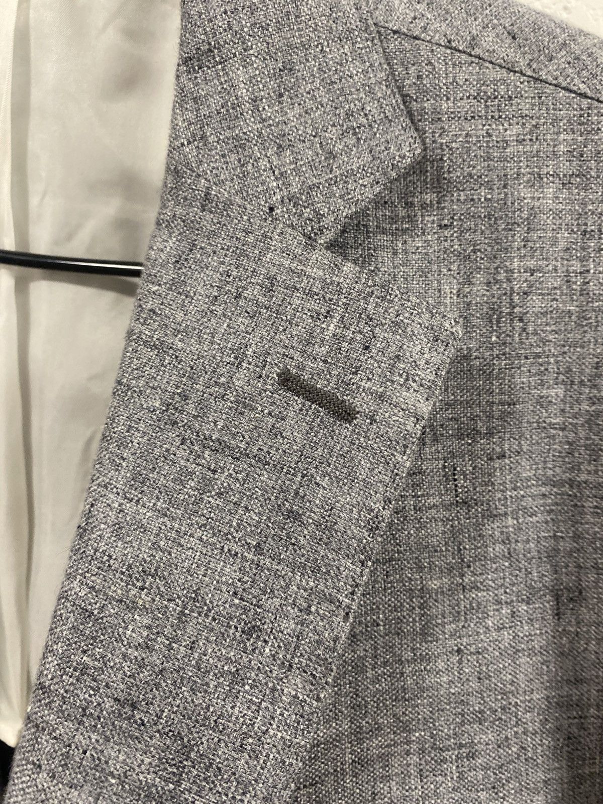 Suitsupply Suitsupply Angelico Linen Blazer Havana Patch HL Size: 44S Size 44S - 3 Thumbnail