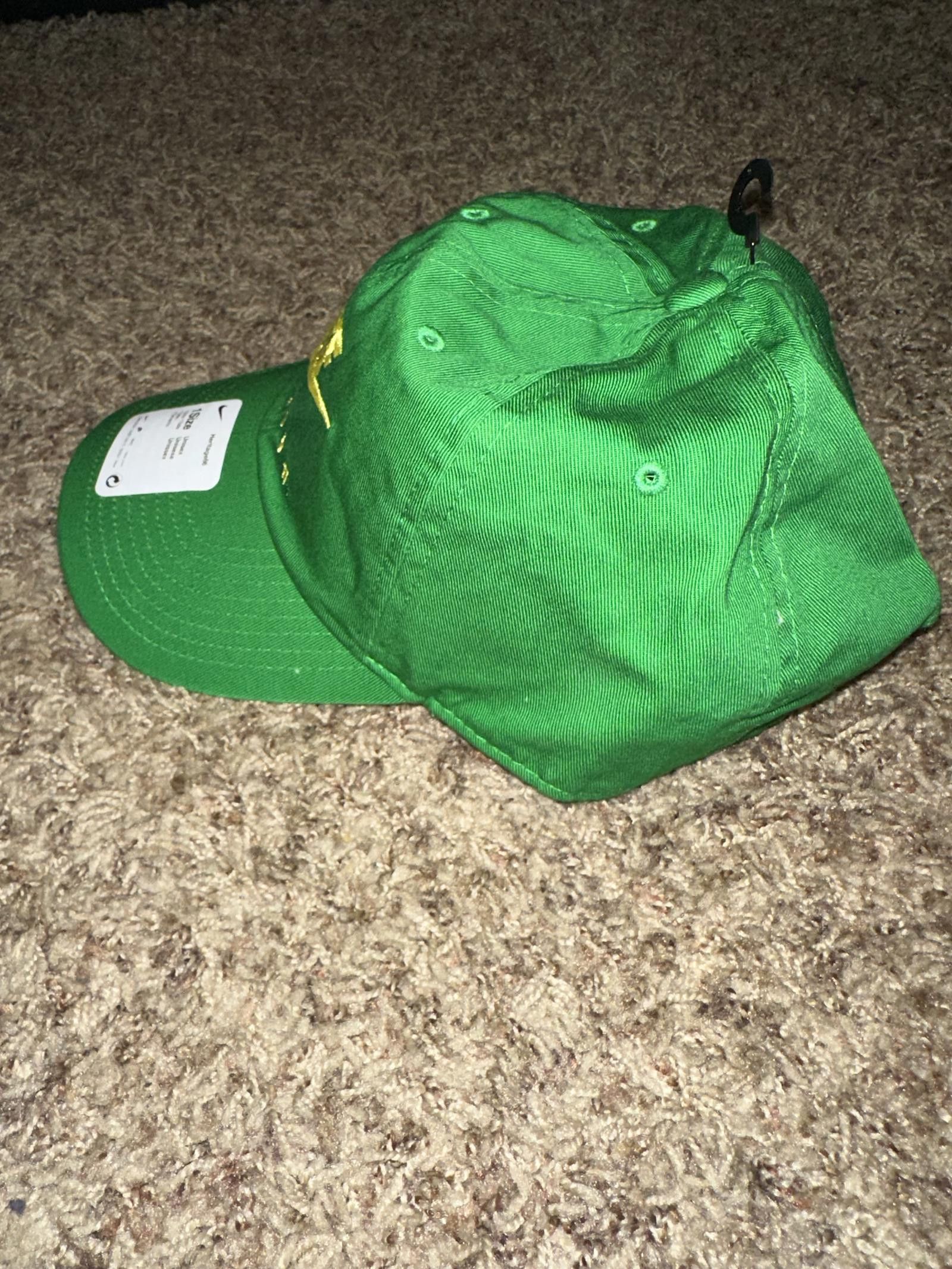 Nike Nike Adjustable Baseball Hat Embroidered Logo Oregon Size ONE SIZE - 7 Thumbnail