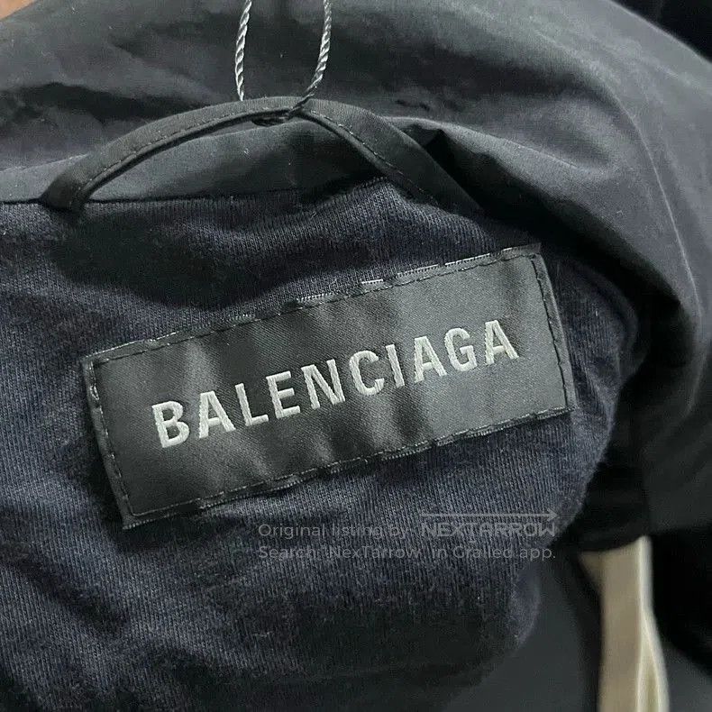 Balenciaga Balenciaga Black Letter Print Zip Jacket. Size US XXS / EU 40 - 2 Thumbnail