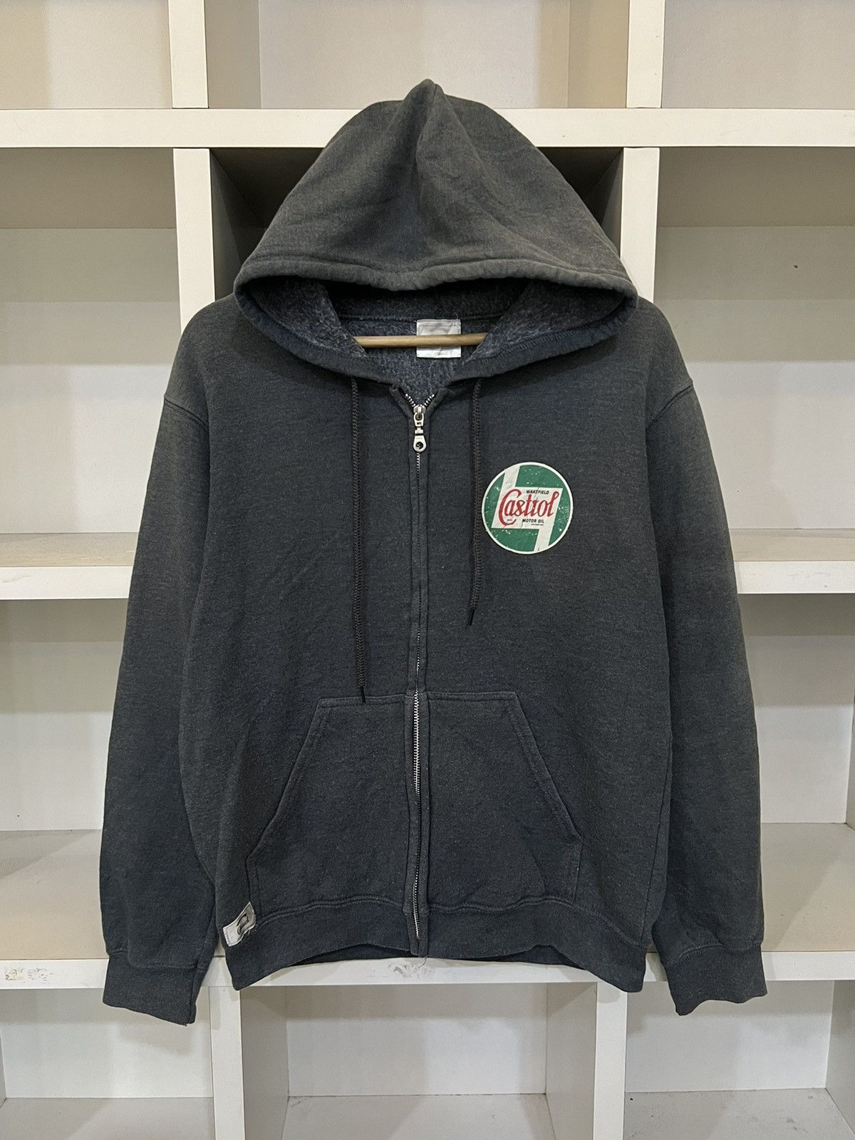 image of Lucio Castro x Vintage Castrol Wakefield Motor Oil in Grey, Men's (Size Medium)