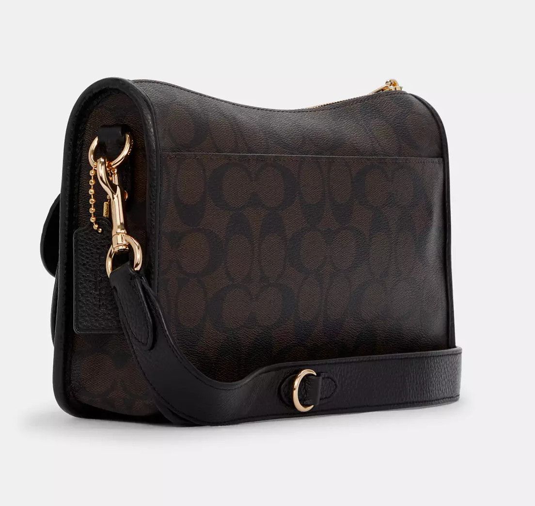 Coach Pennie Crossbody With Coin Case In Signature Canvas C5675 Size ONE SIZE - 13 Thumbnail